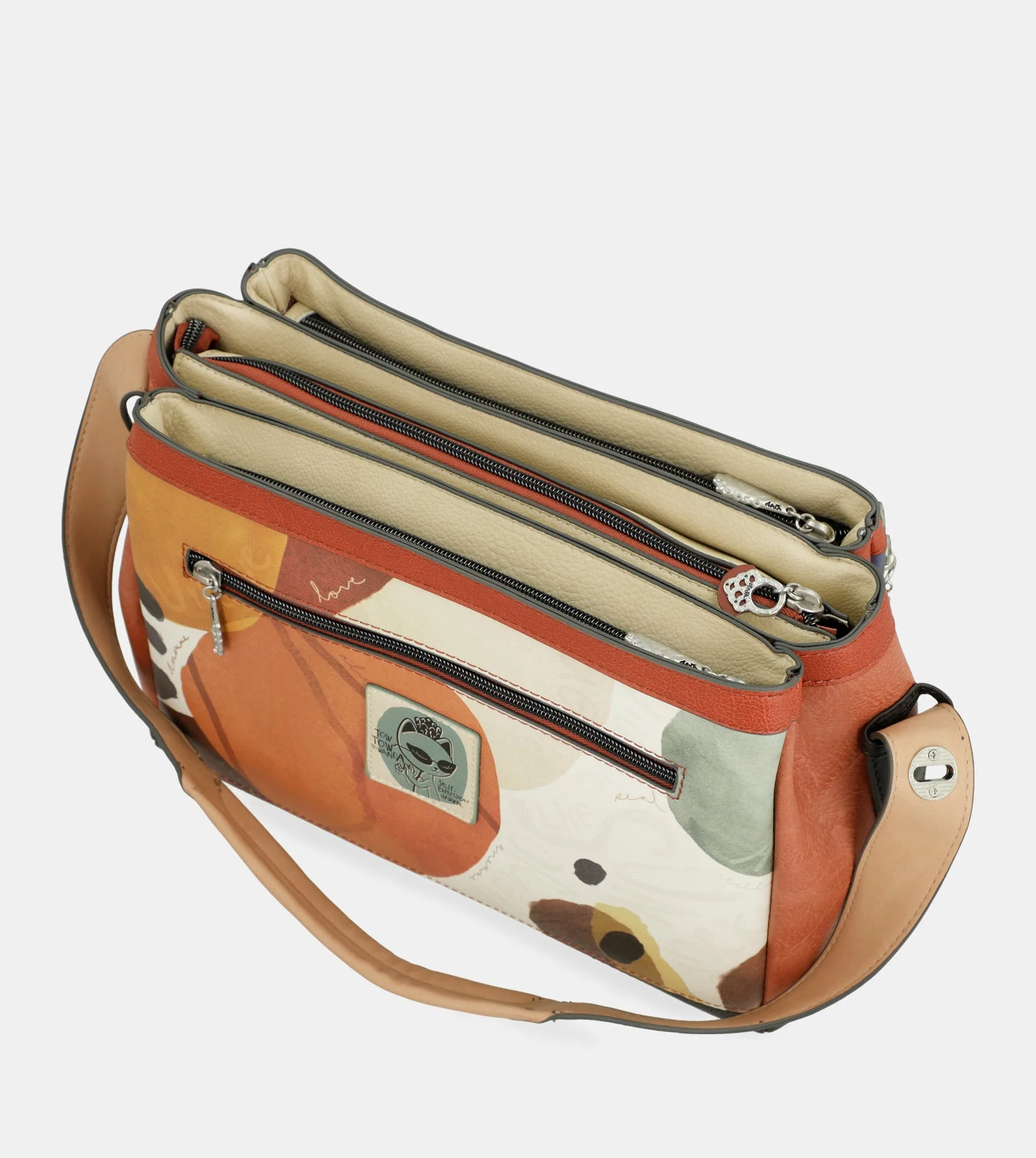 Triple compartment bag Alma - Image 12
