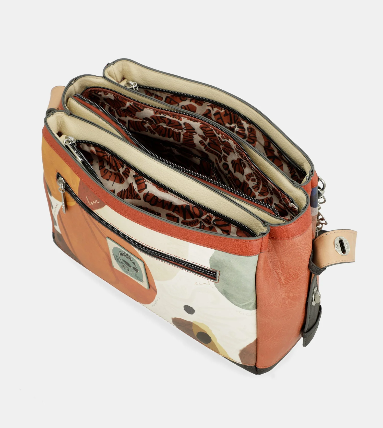 Triple compartment bag Alma - Image 9