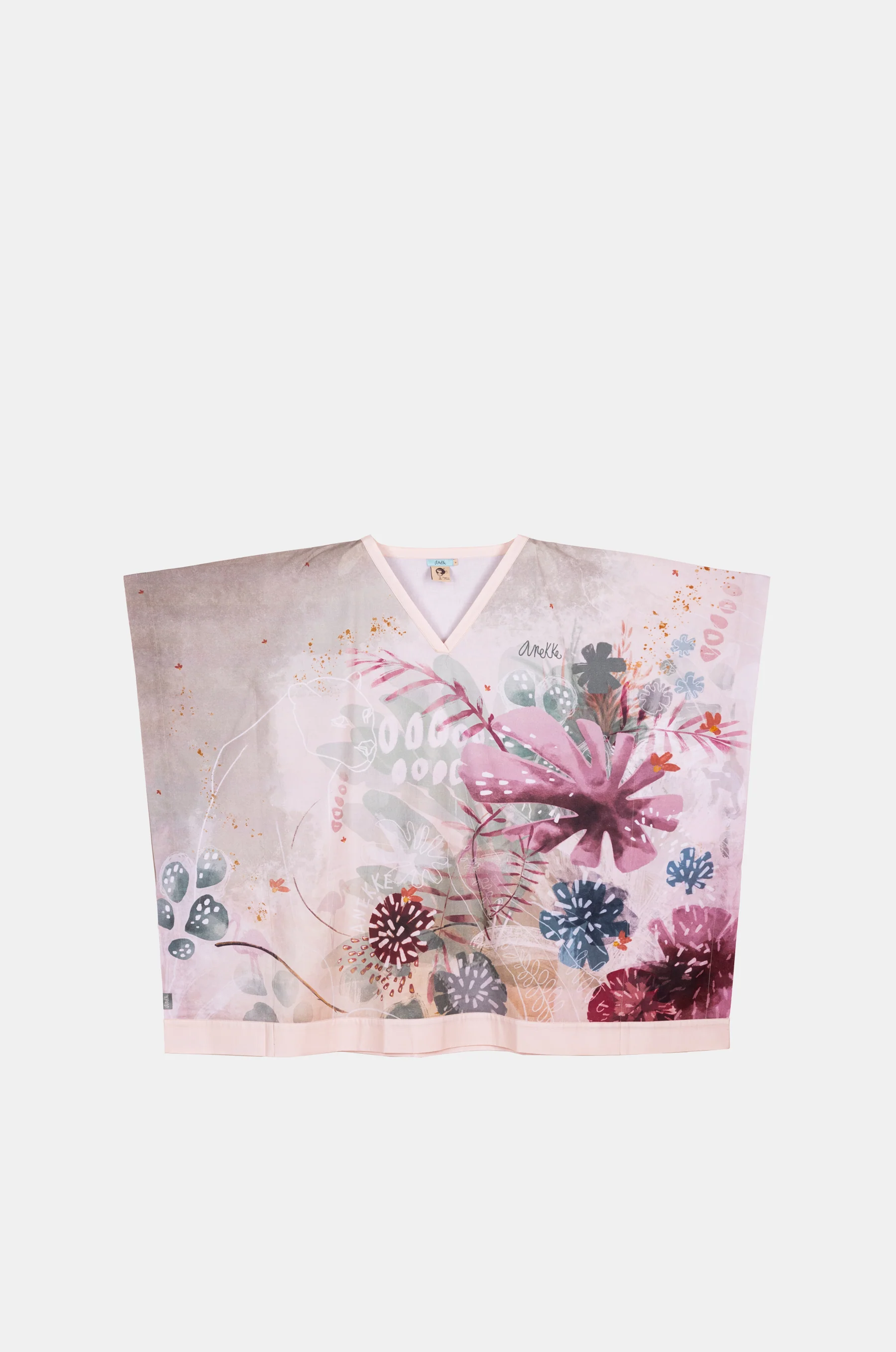 Amazonia print kaftan - Image 5