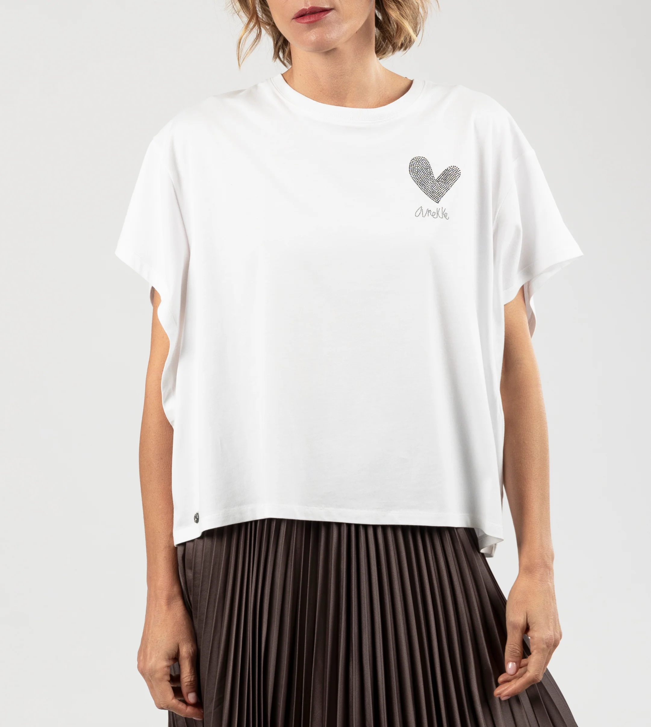 Anekke white crop top - Image 2