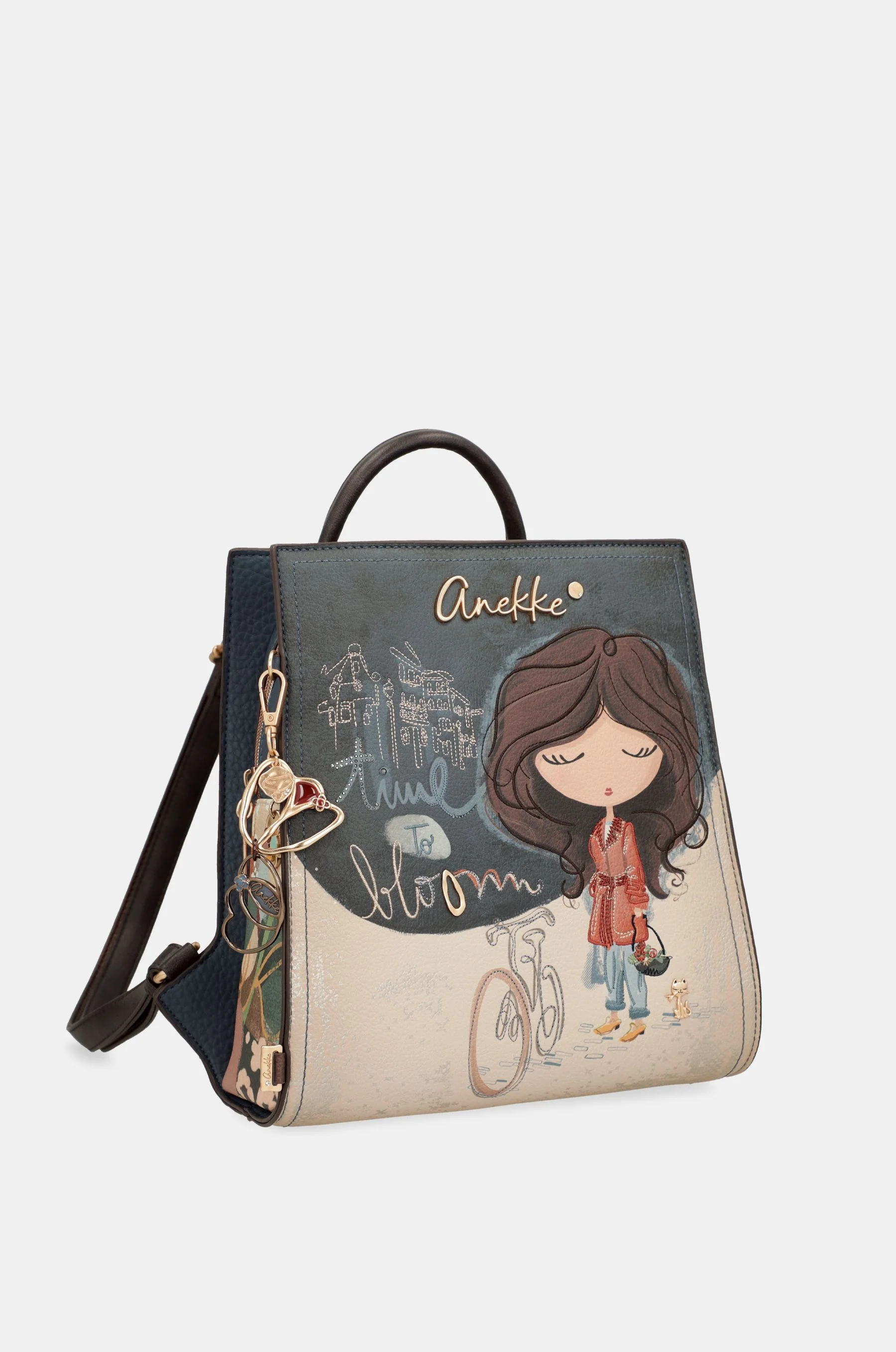 Square backpack Tulip - Image 3