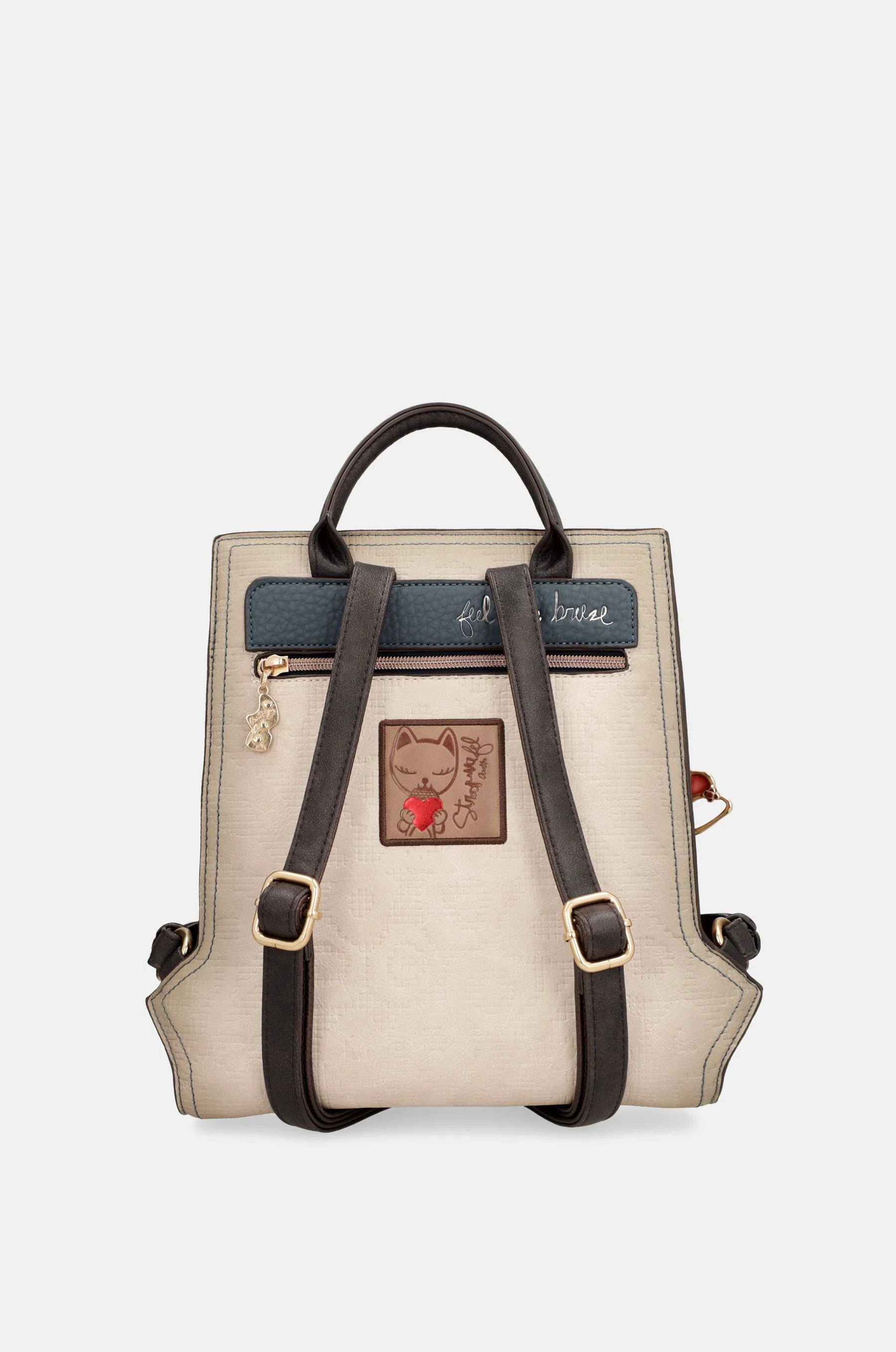 Square backpack Tulip - Image 4