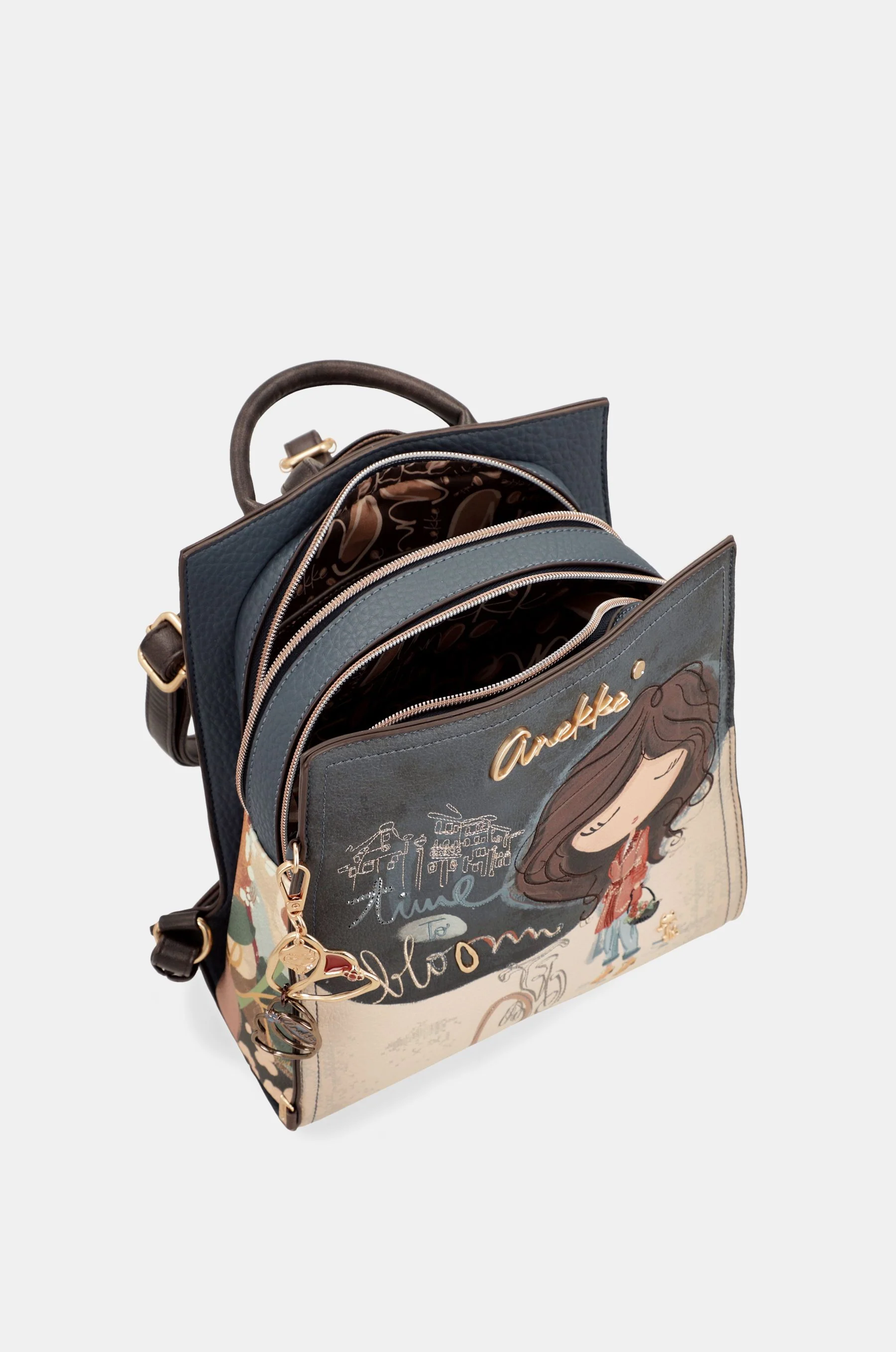 Square backpack Tulip - Image 7