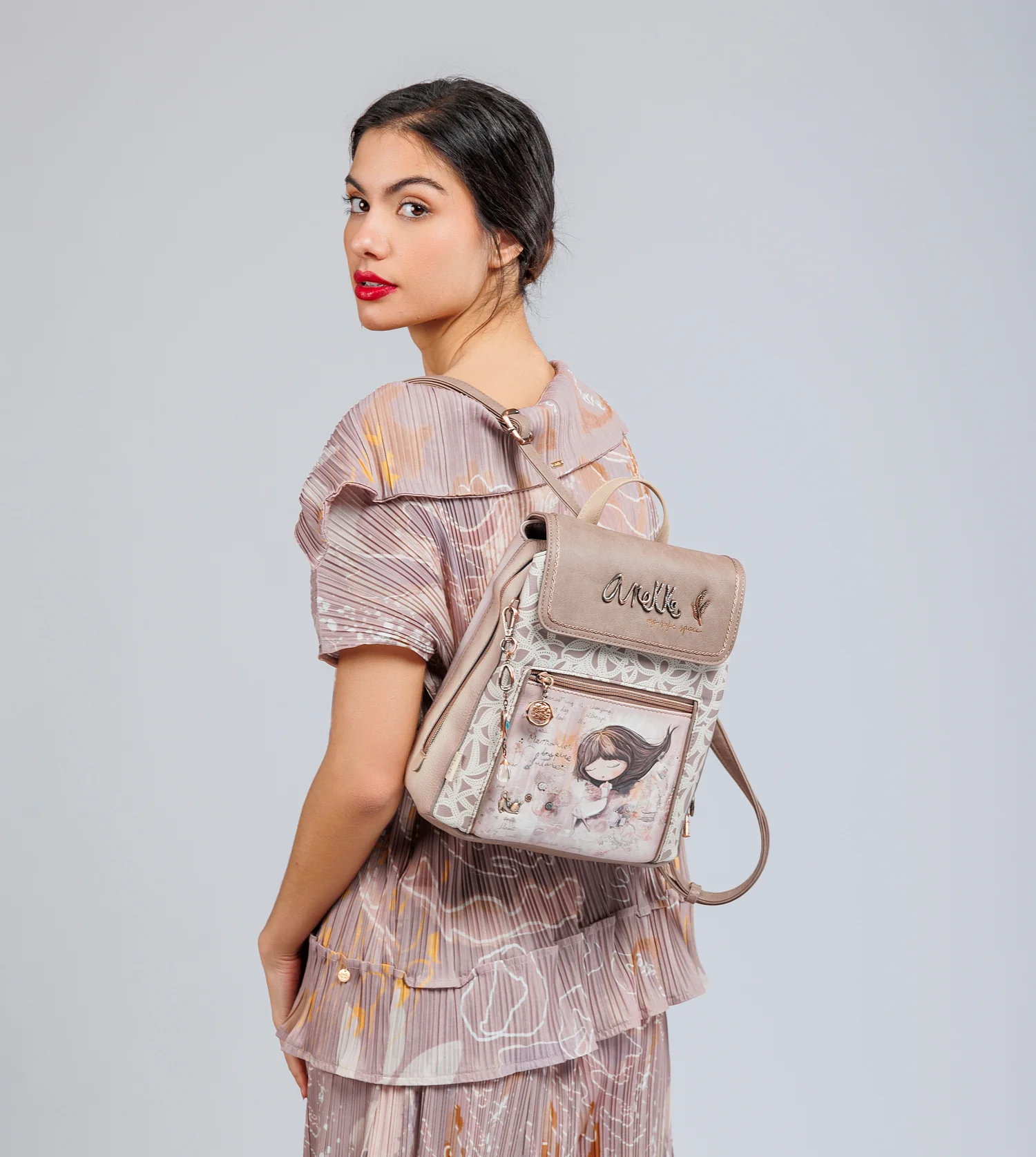 Backpack with flap Memories - Image 2