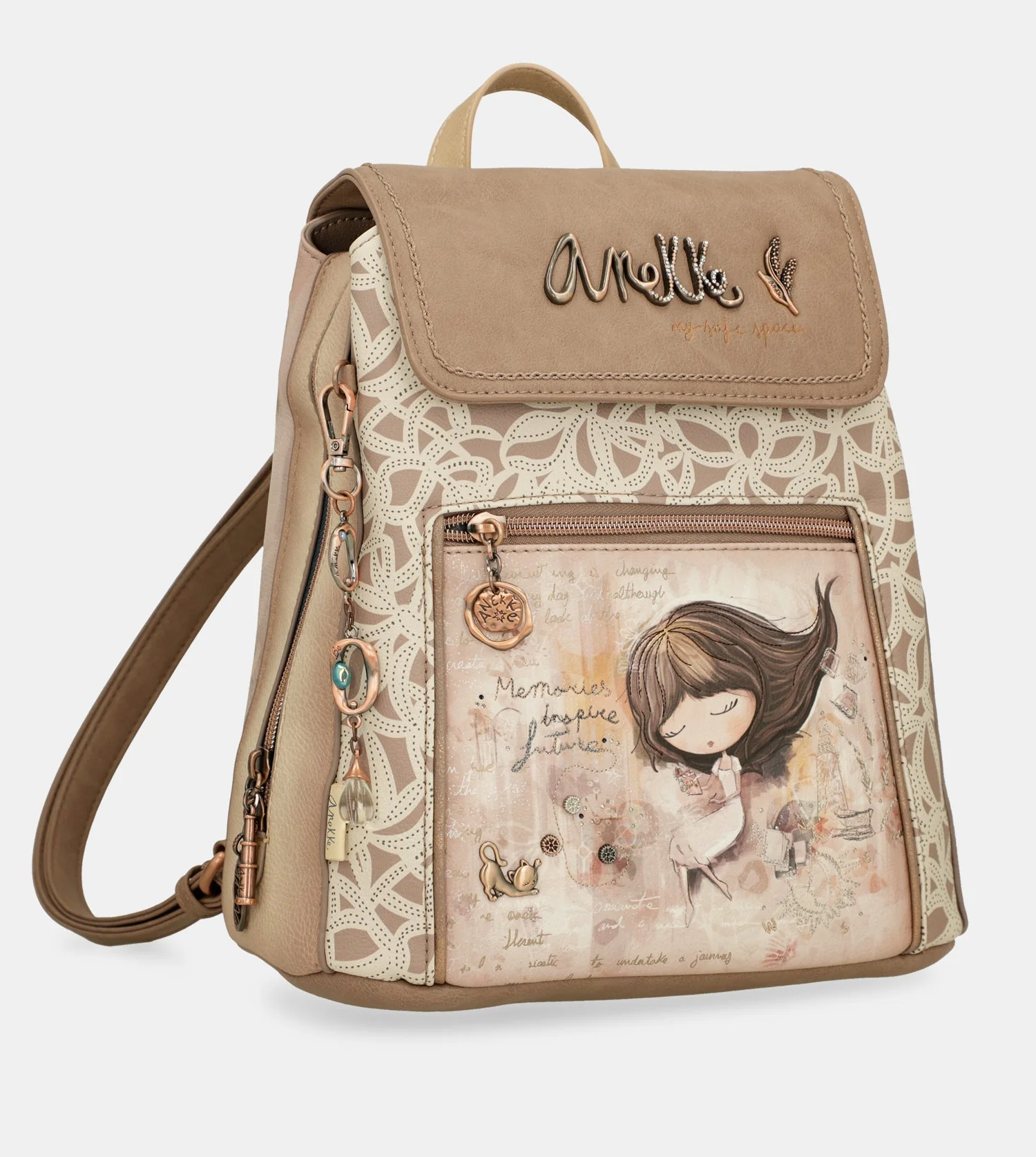 Backpack with flap Memories - Image 3