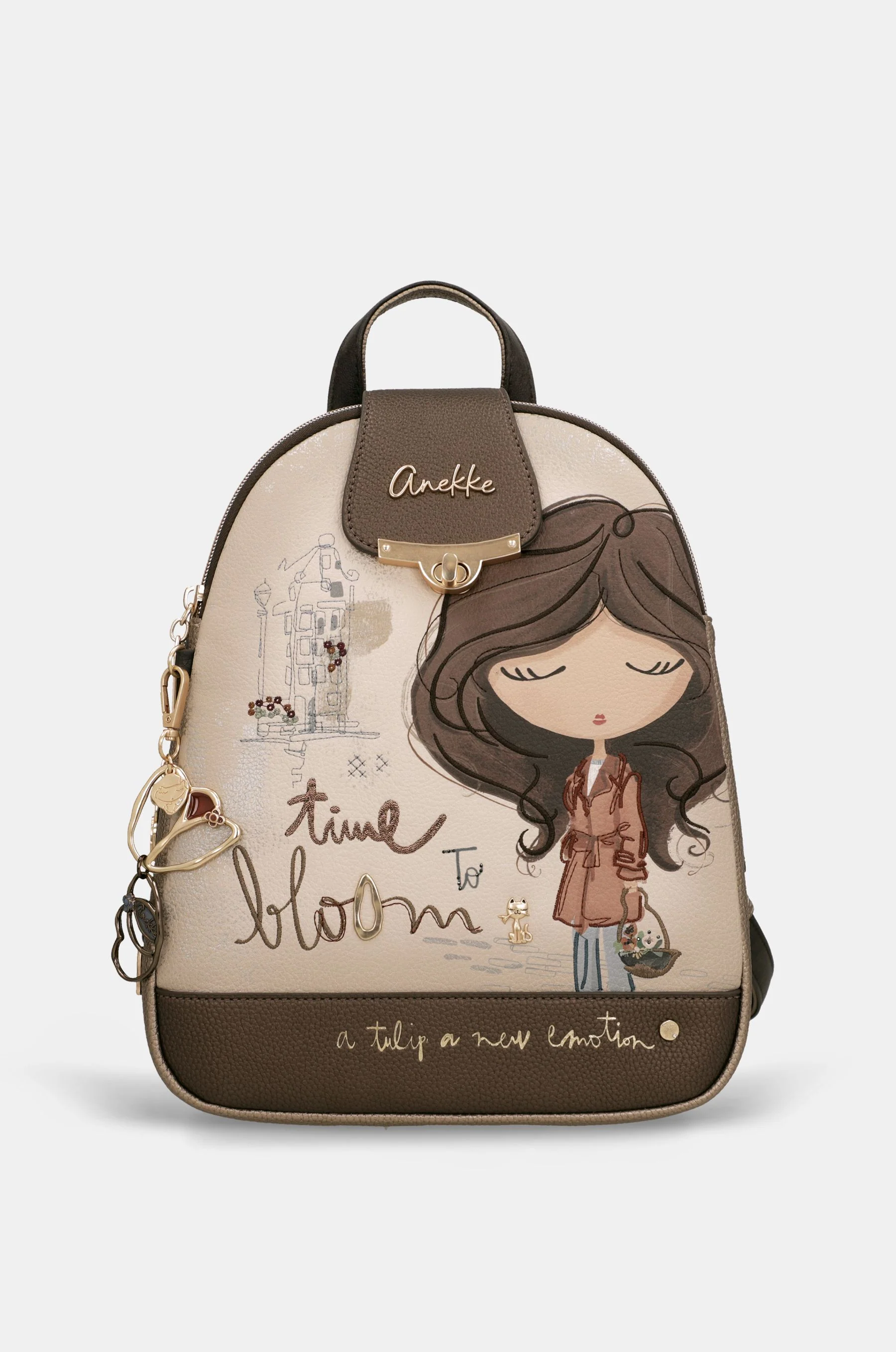 Backpack Tulip with flap - Image 3