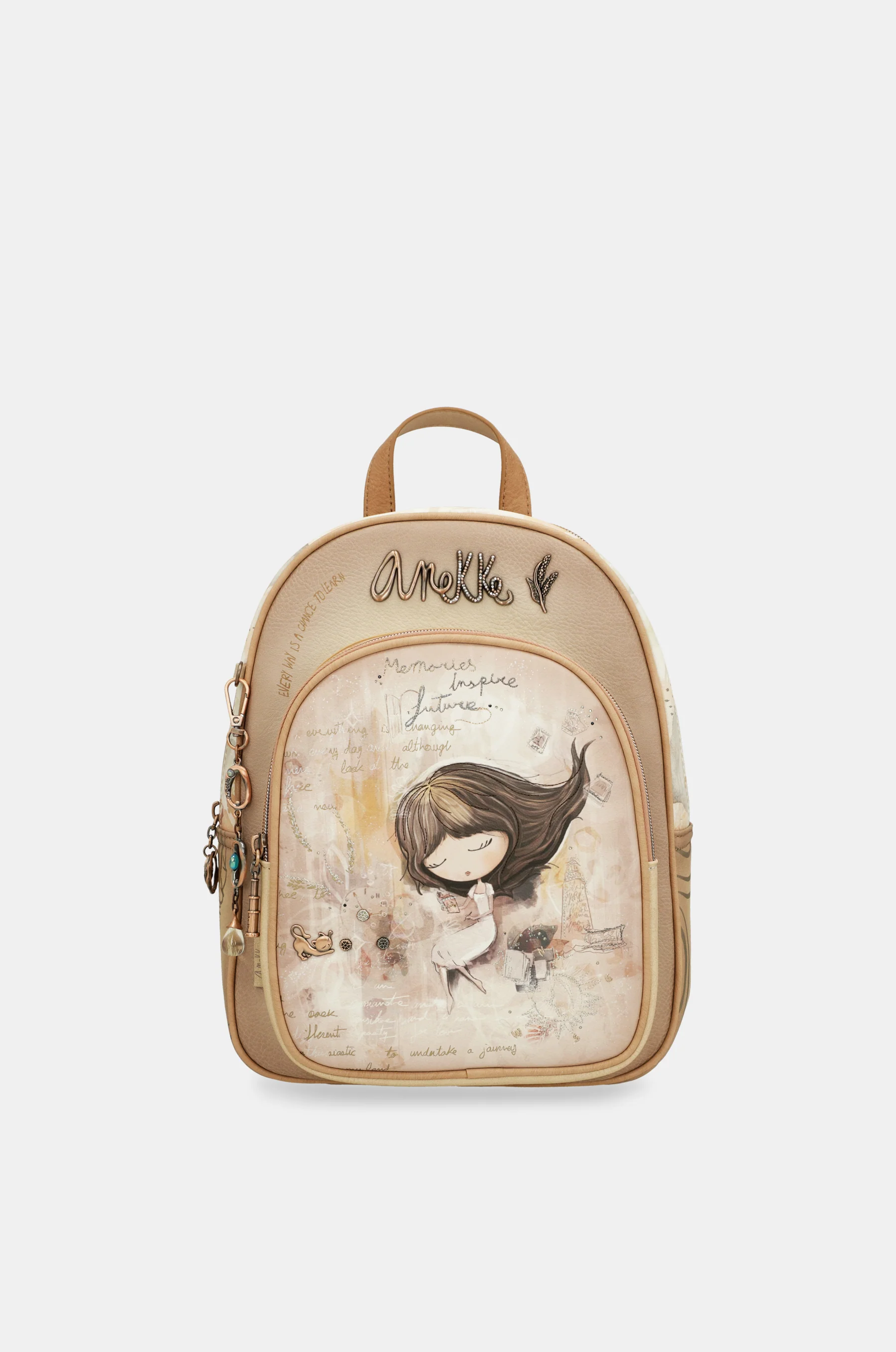 Backpack with front pocket Memories