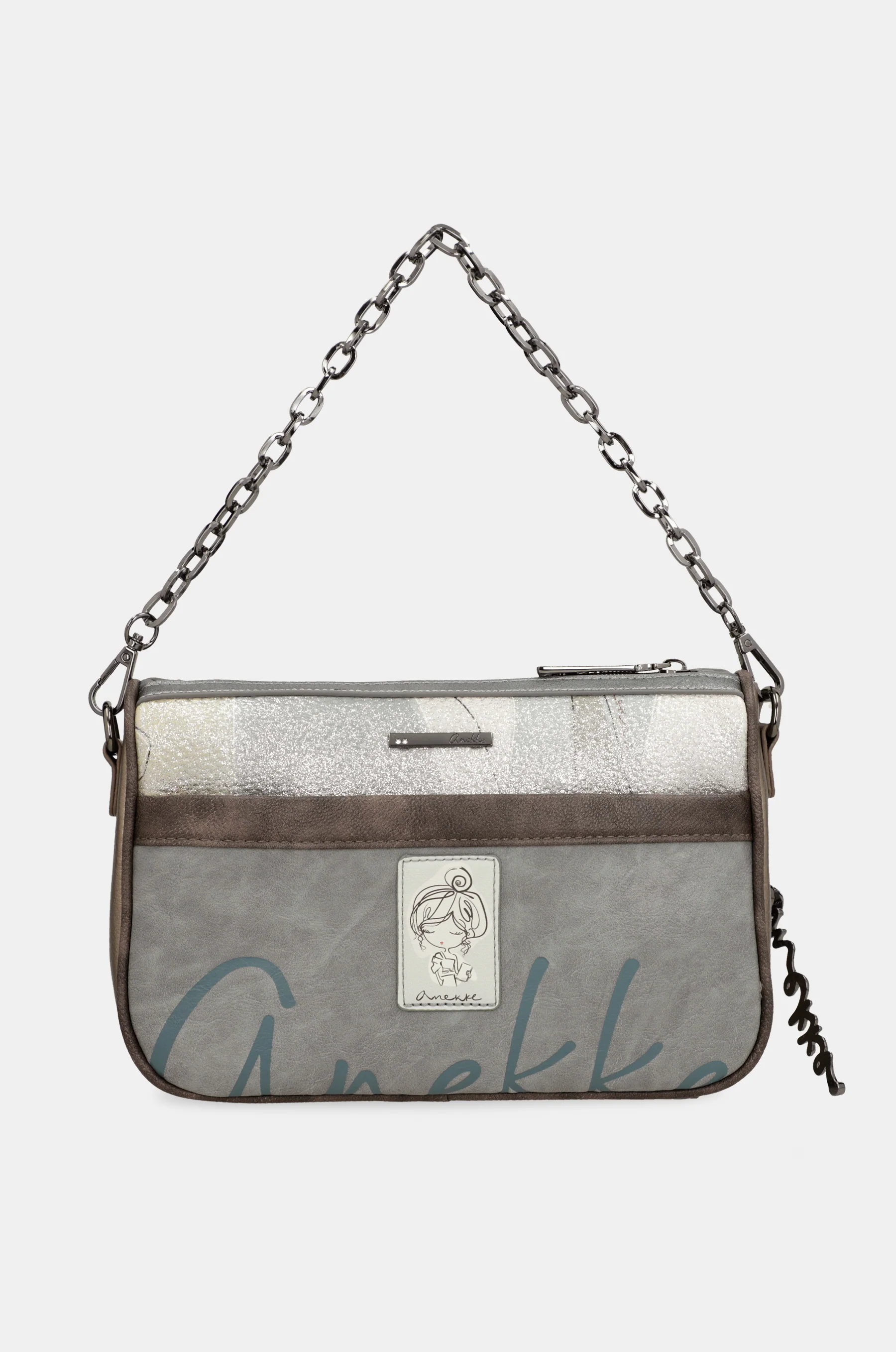 Beige crossbody bag Essentials - Image 3