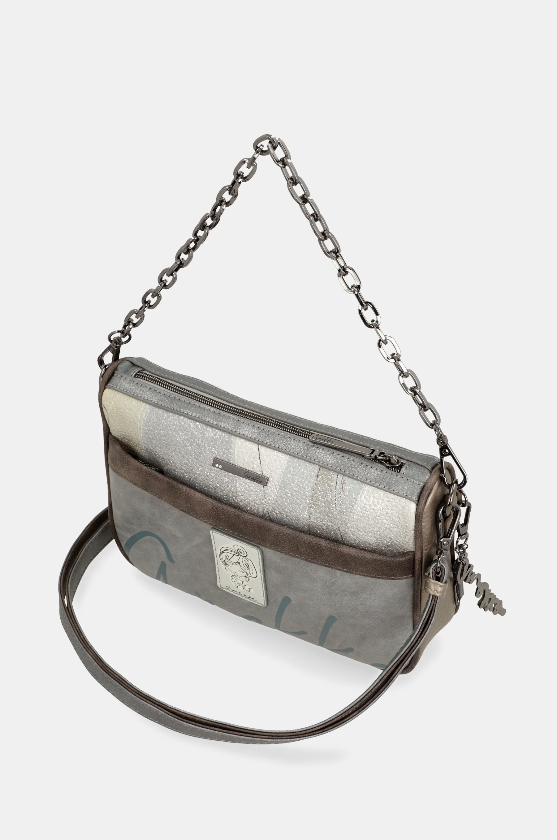 Beige crossbody bag Essentials - Image 5
