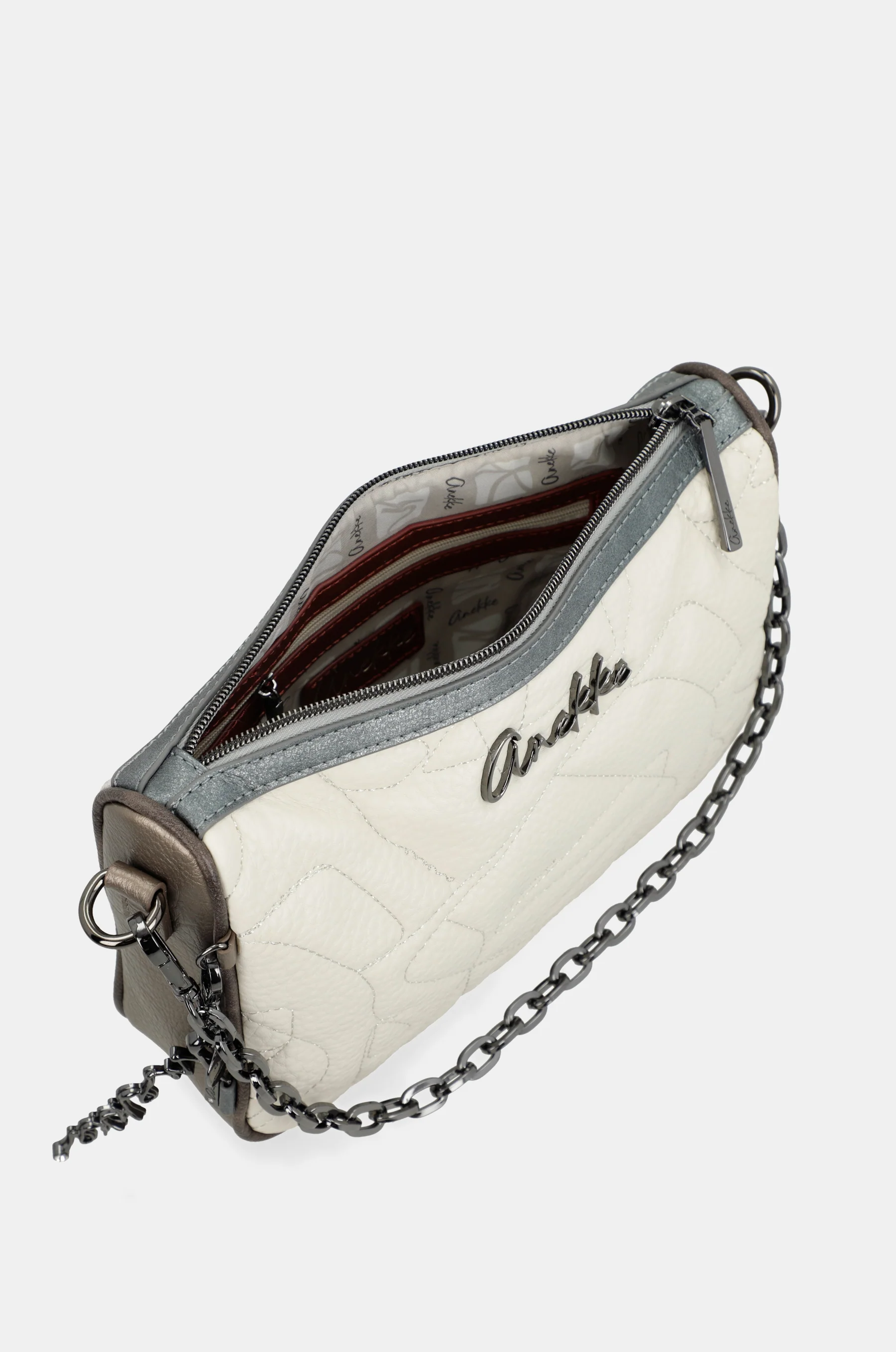 Beige crossbody bag Essentials - Image 7