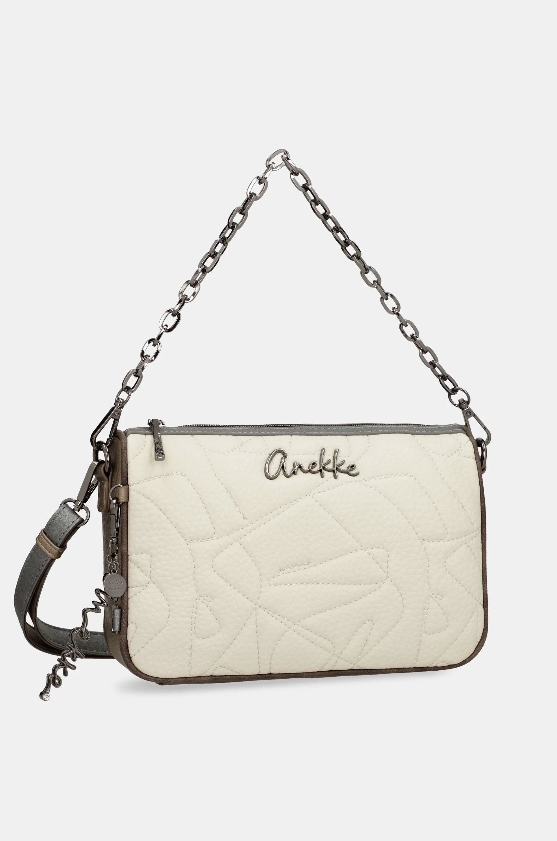 Beige crossbody bag Essentials - Image 9