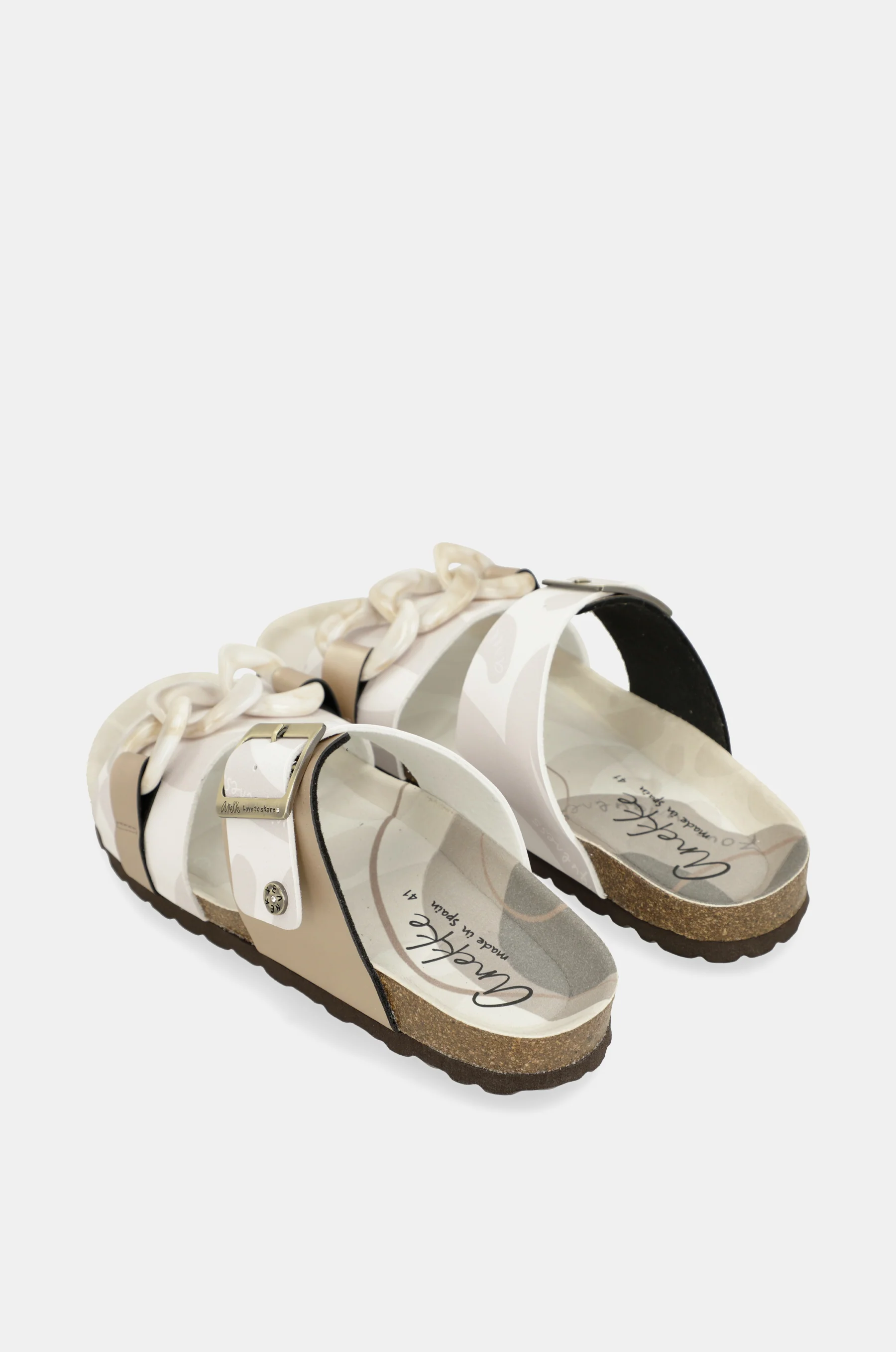 Beige Gaia bio sandals - Image 5