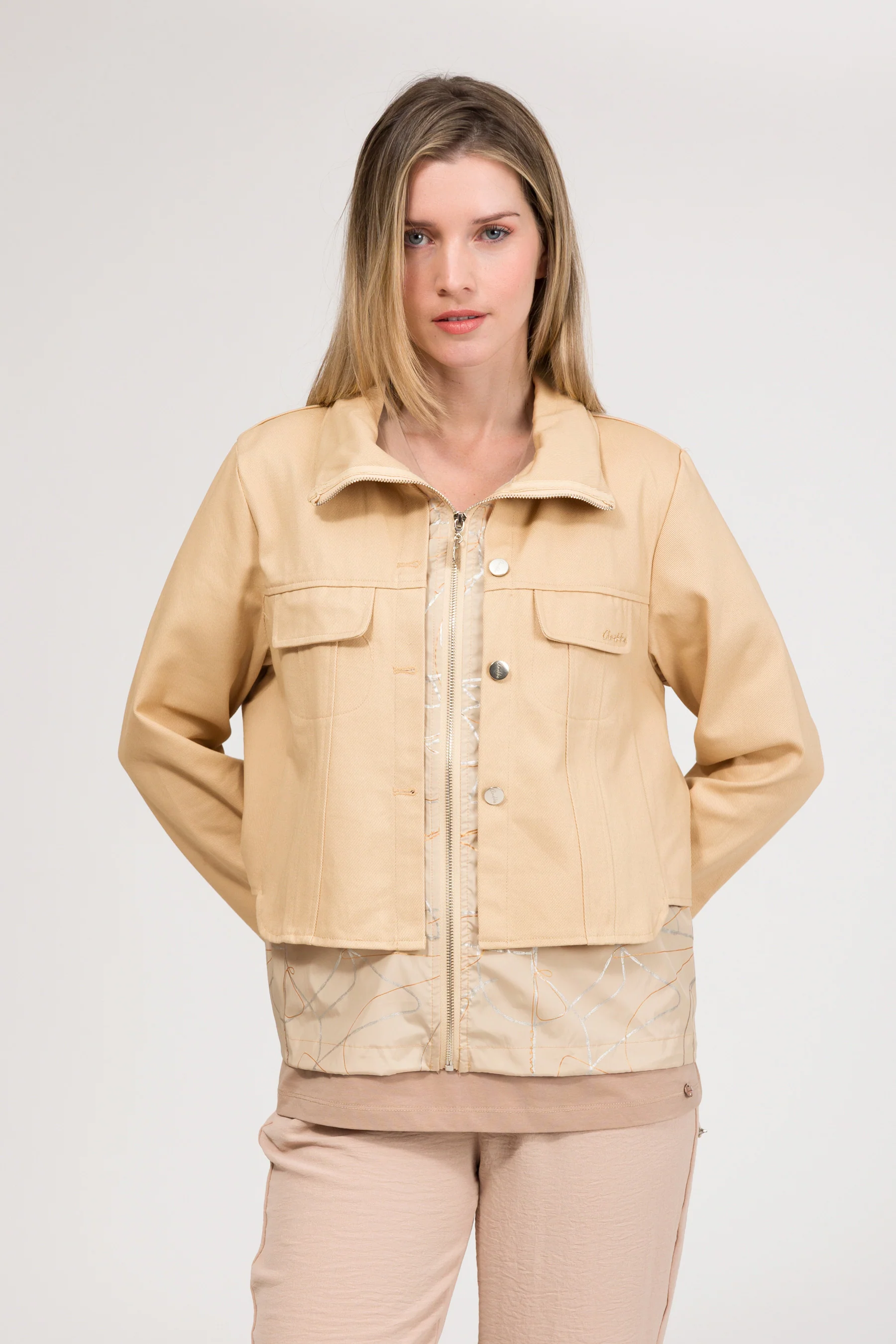 Beige jacket - Image 2