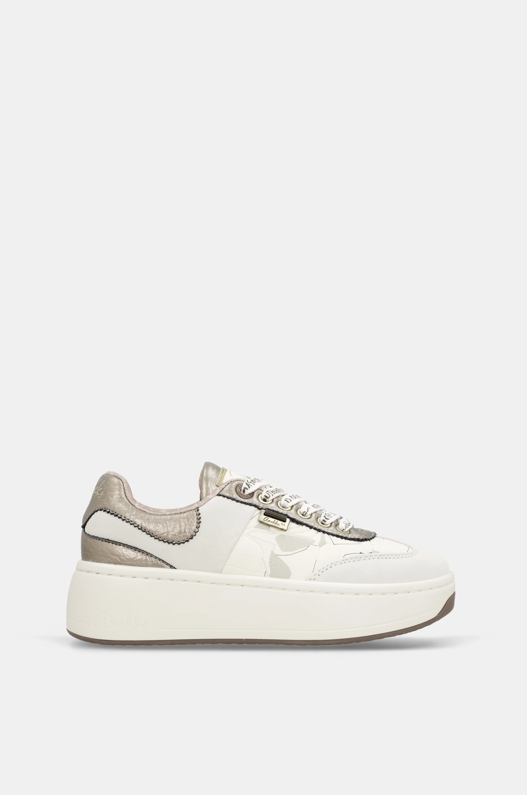Beige sneakers