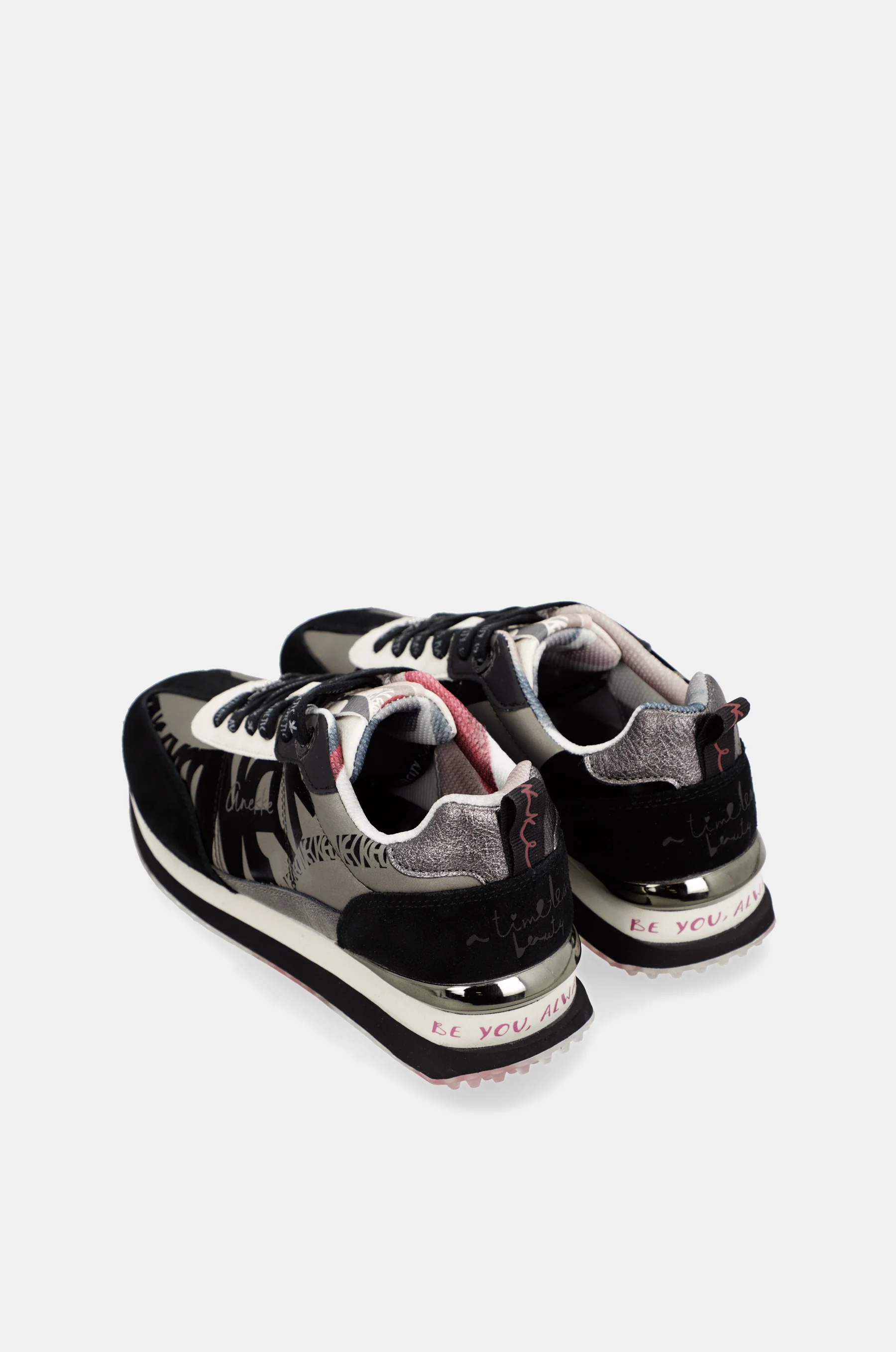 Black and lead-grey sneakers - Image 8