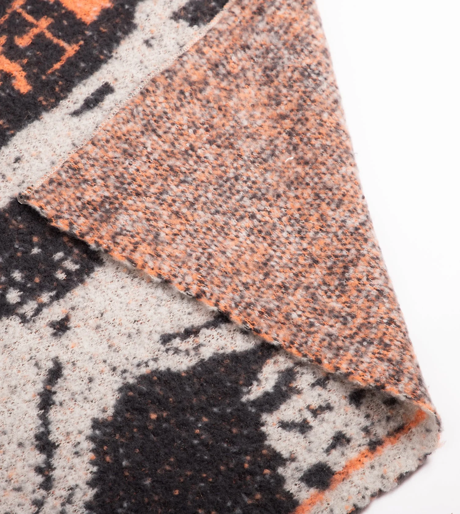 Black and white Contemporary scarf. - Image 3