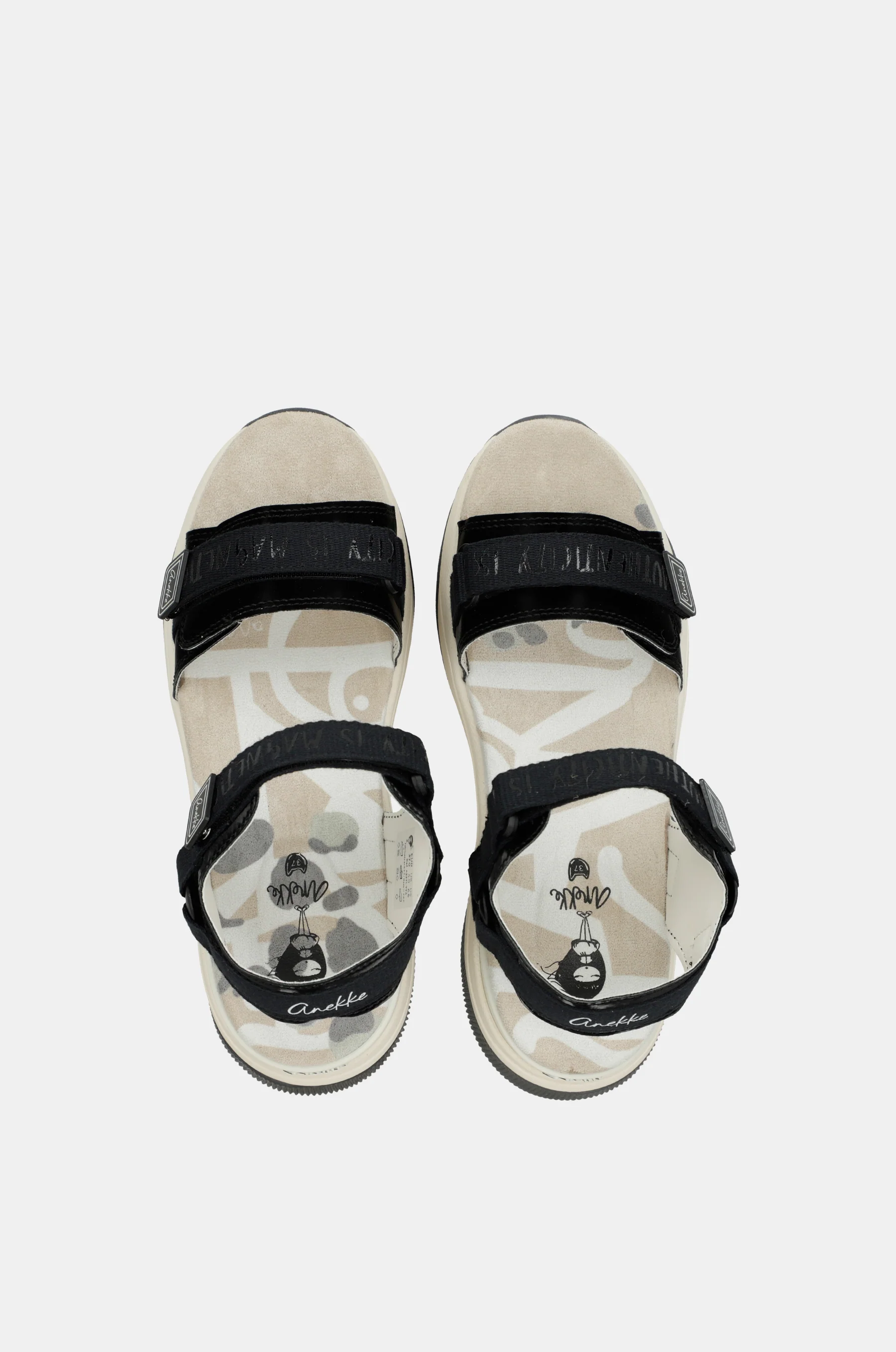 Black sporty sandals - Image 8