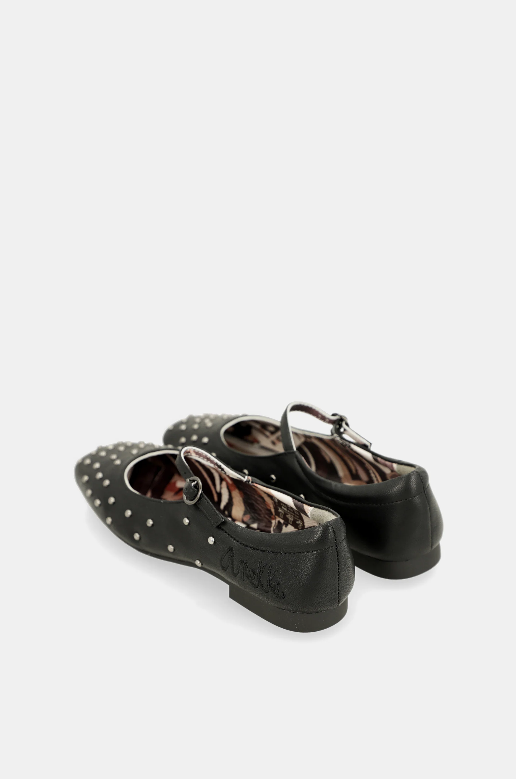 Black studded ballerinas - Image 4