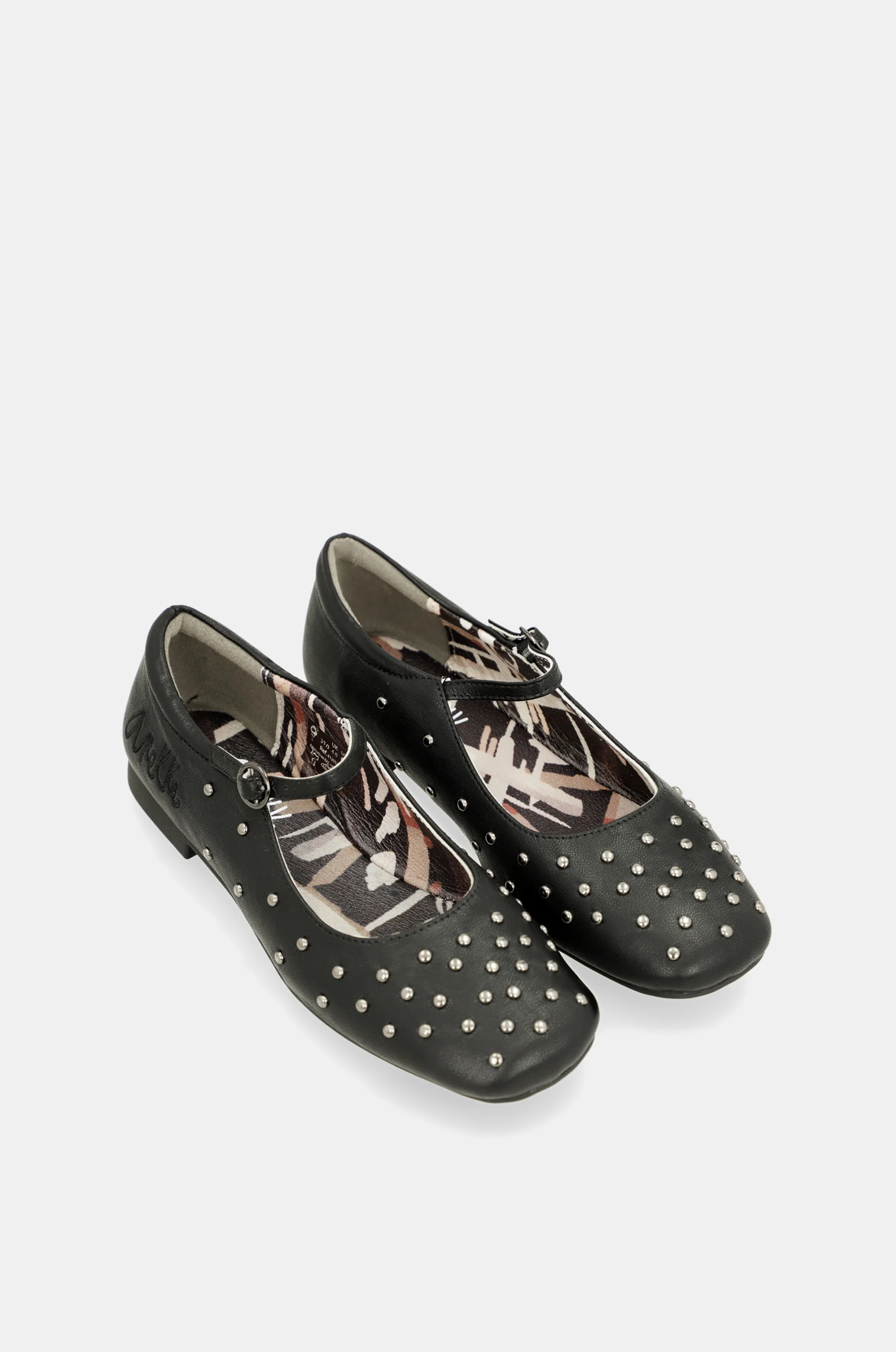 Black studded ballerinas - Image 5