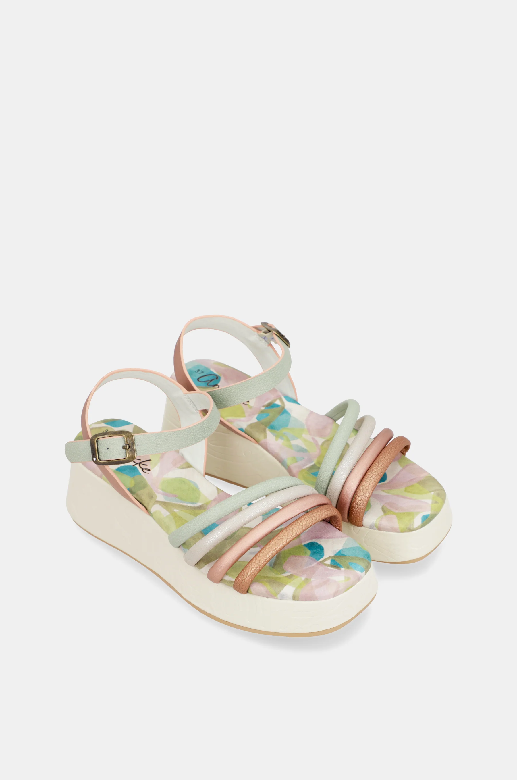 Bloom platform sandals with straps - Image 3