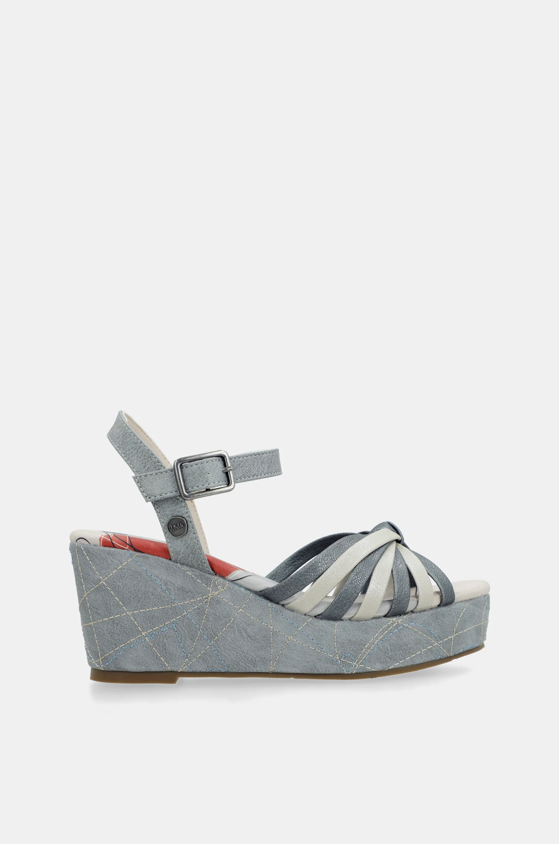 Blue Auralis crossover sandals