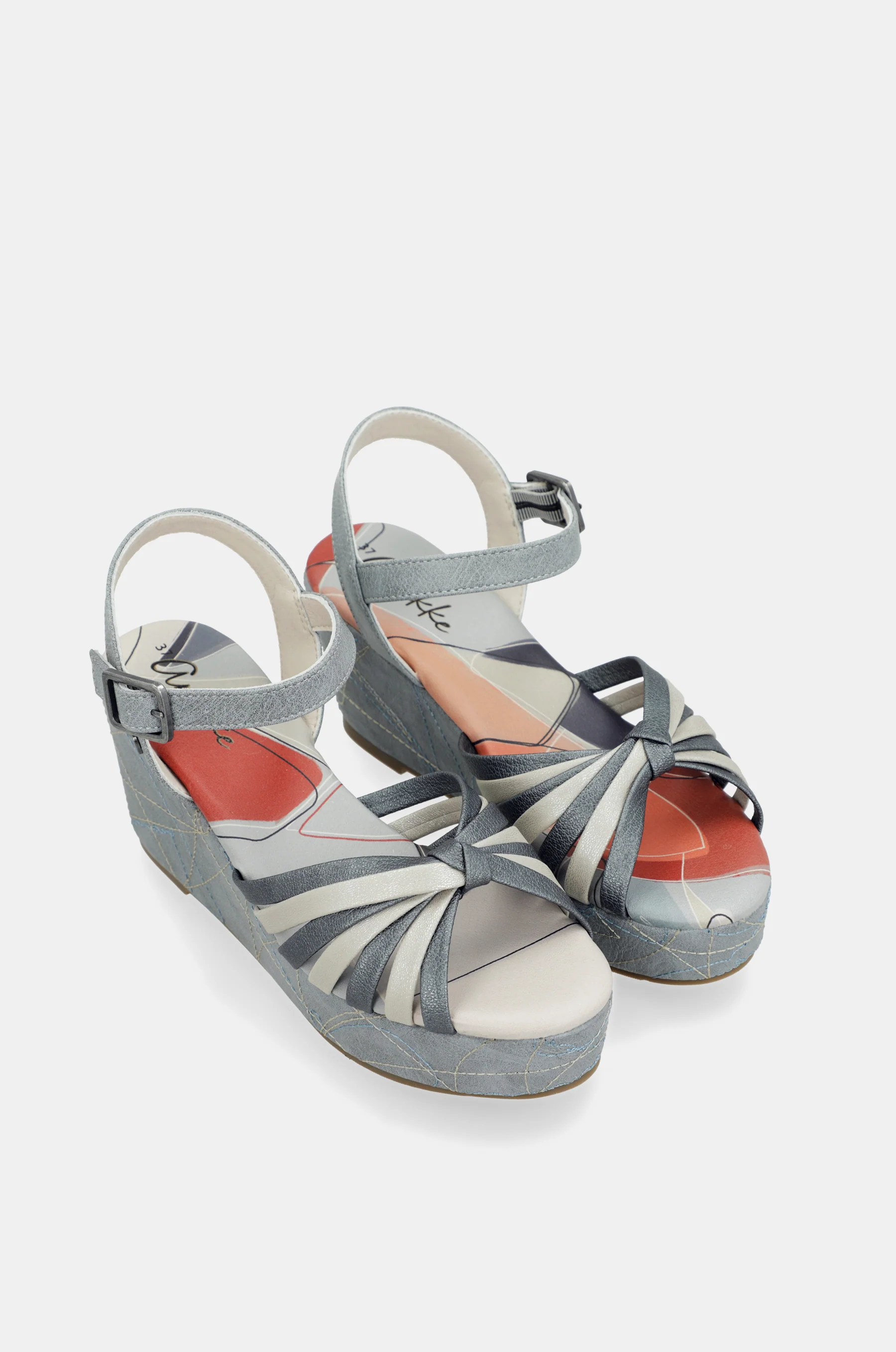 Blue Auralis crossover sandals - Image 3