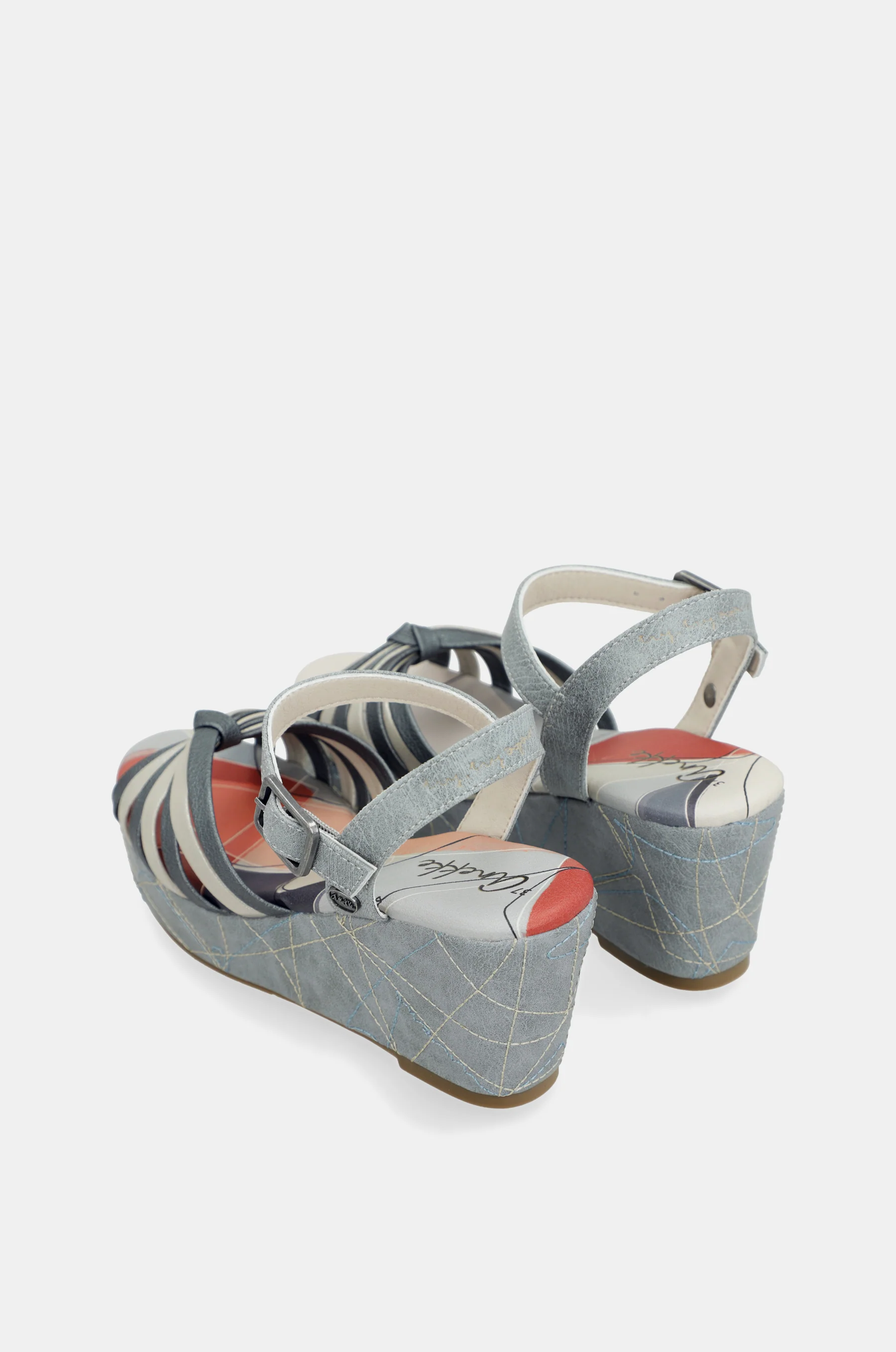 Blue Auralis crossover sandals - Image 6