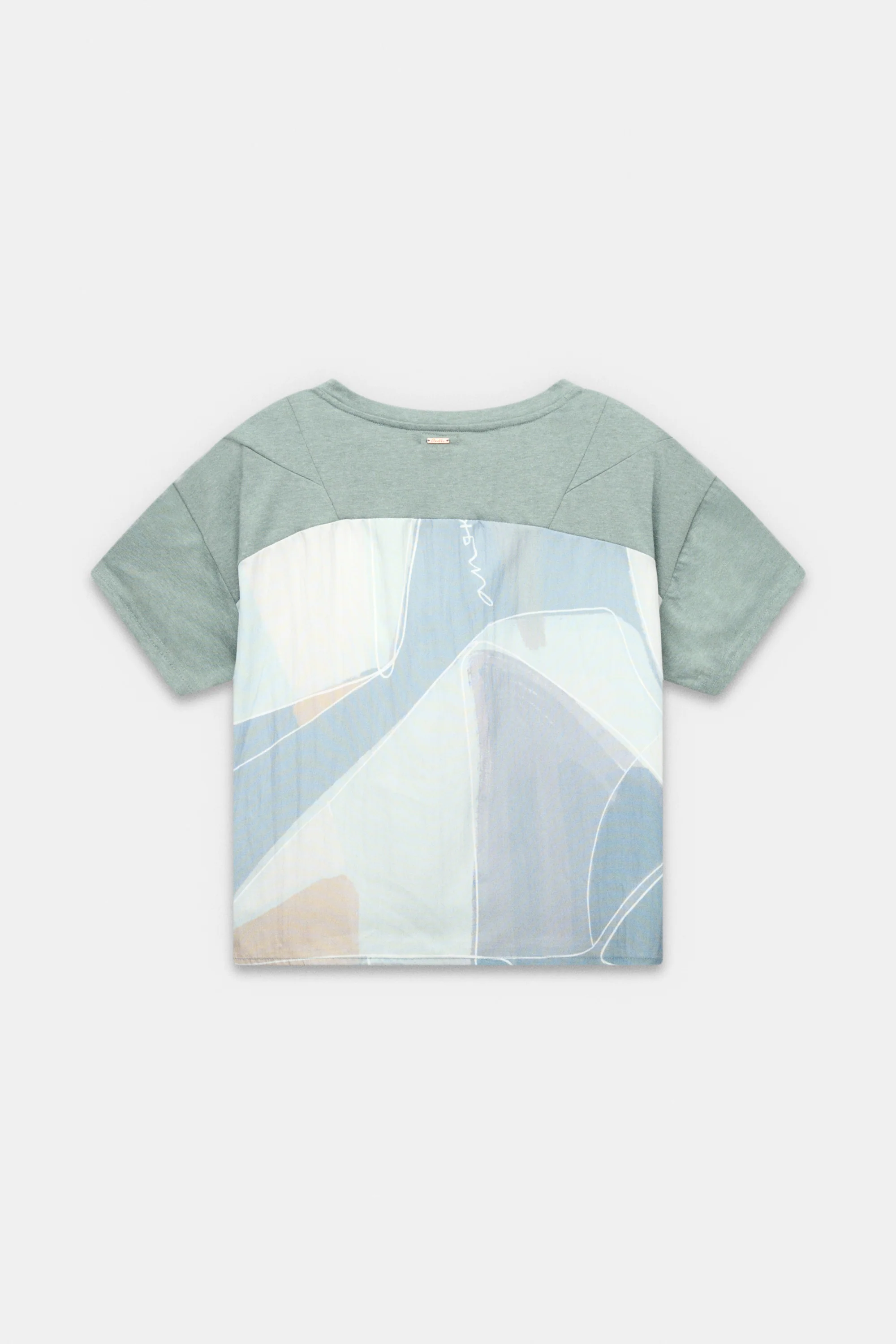 Blue short-sleeve T-shirt - Image 3