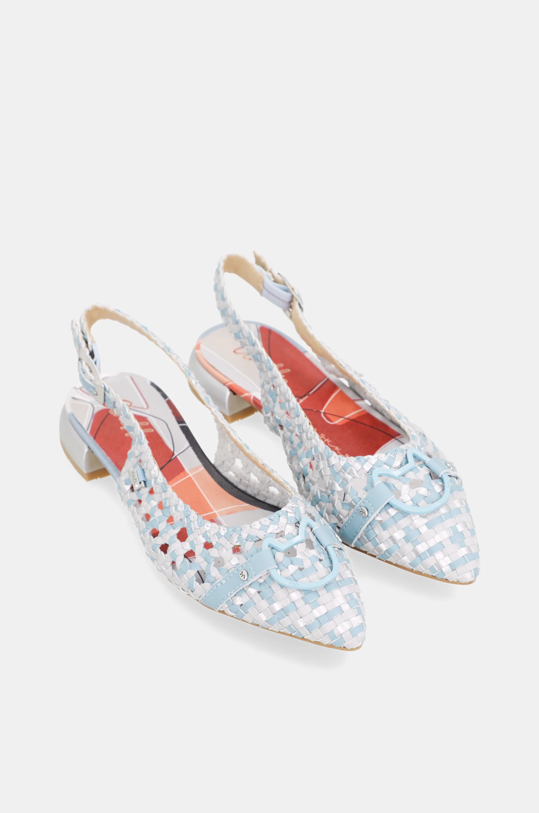 Blue slingback ballerinas - Image 3