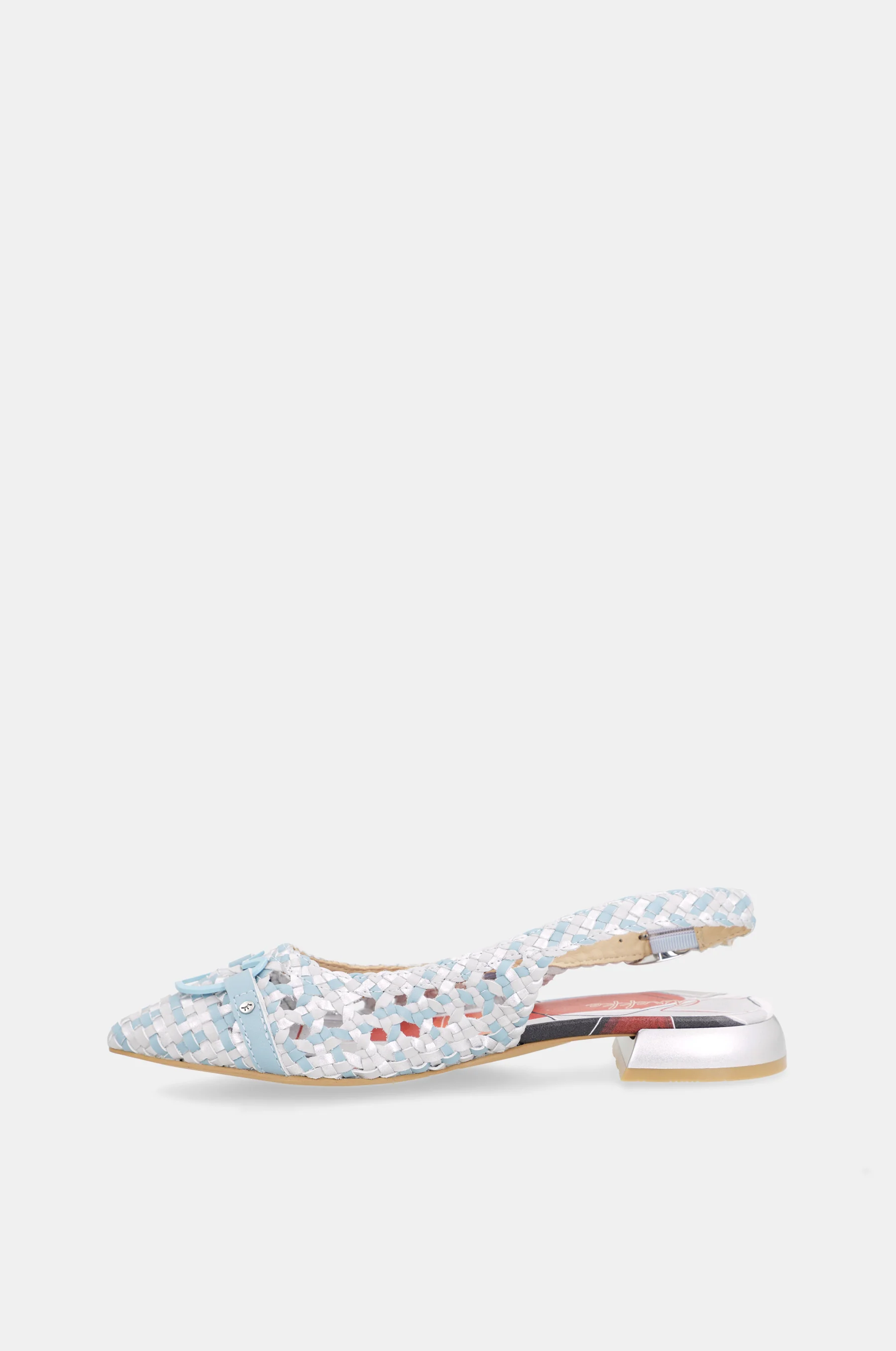 Blue slingback ballerinas - Image 4