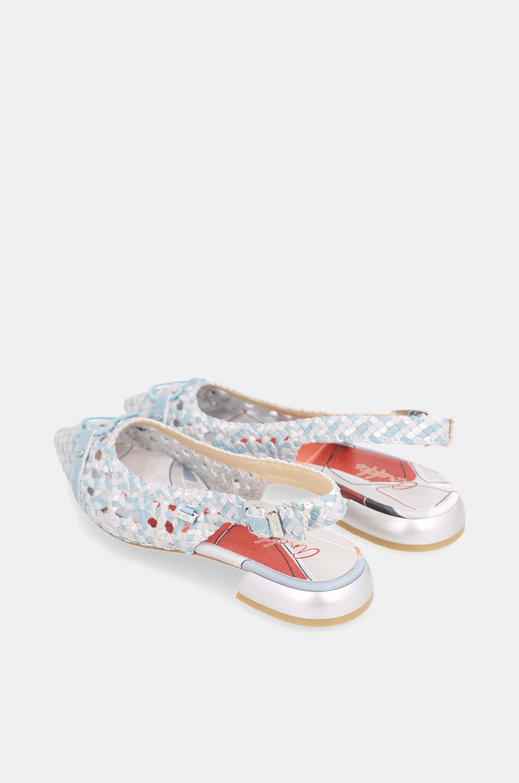 Blue slingback ballerinas - Image 5