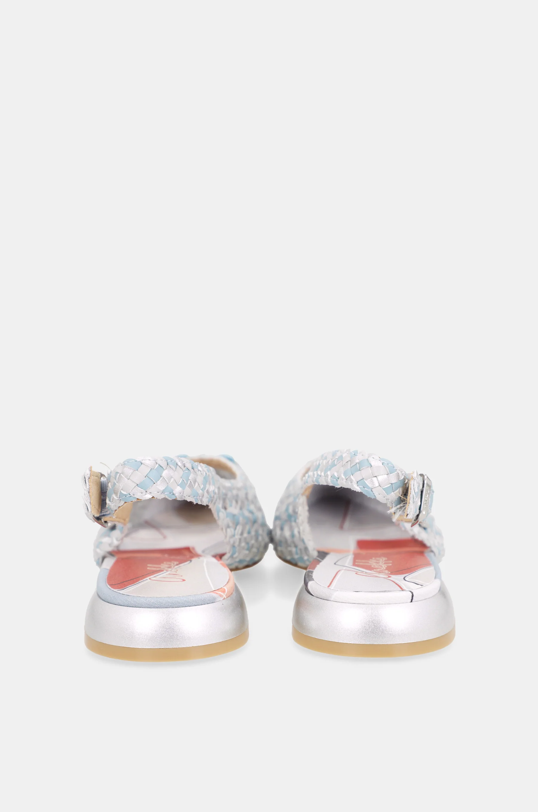 Blue slingback ballerinas - Image 6
