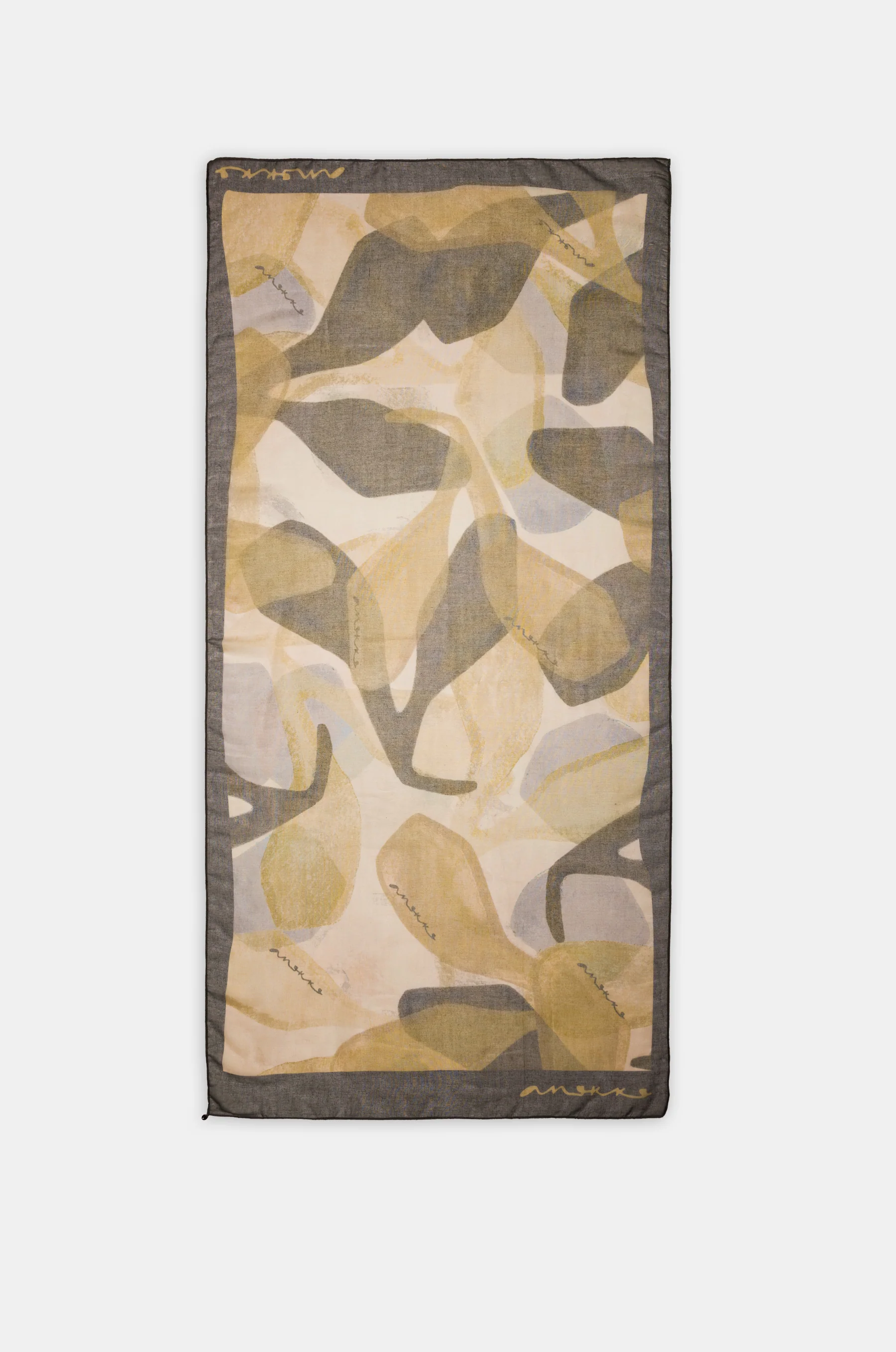 Brown scarf Bloom - Image 2