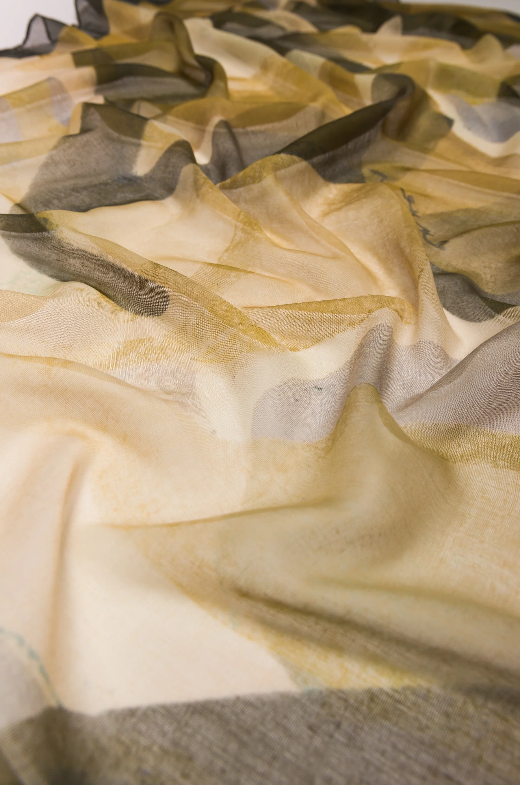 Brown scarf Bloom - Image 5