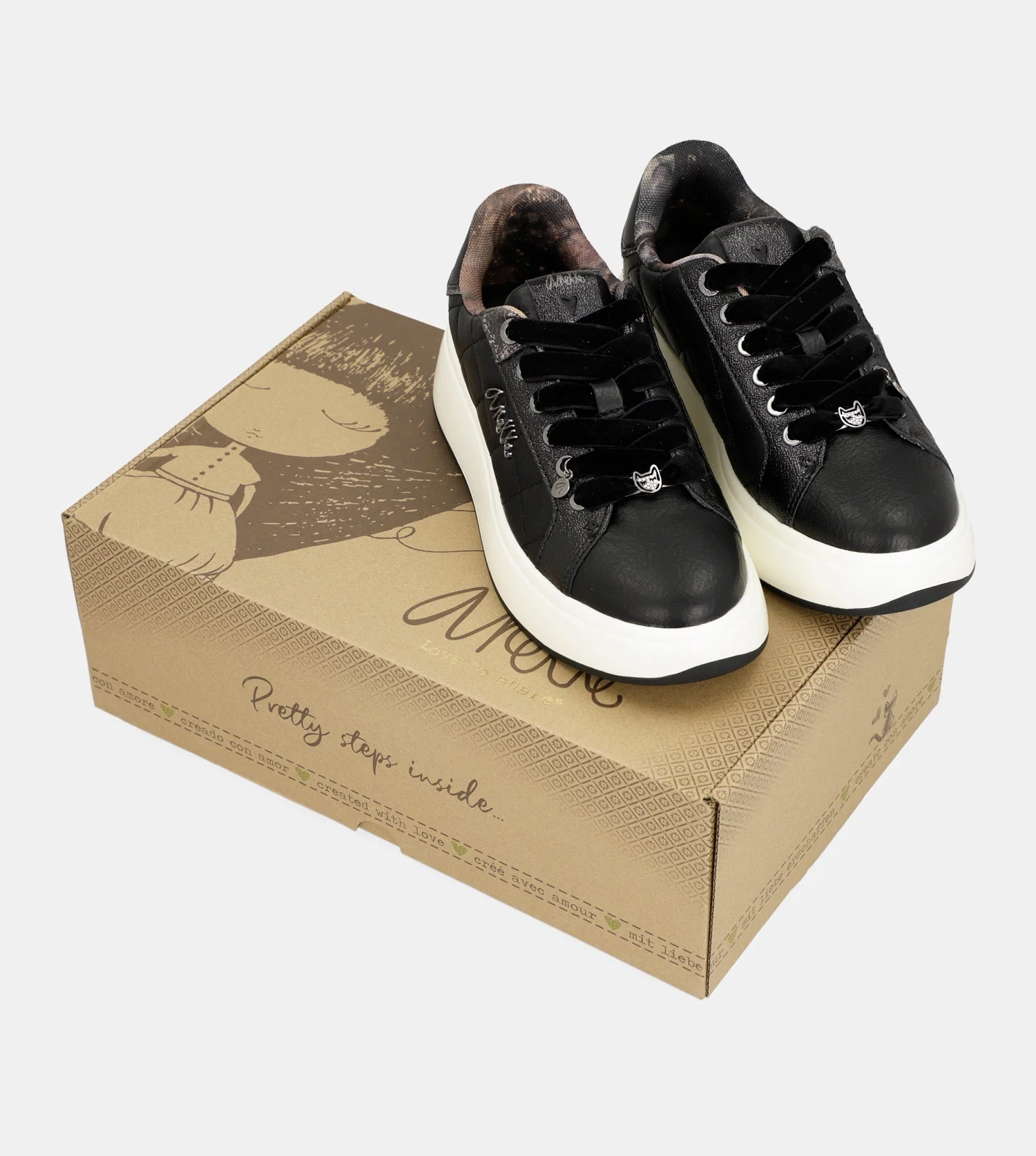 Casual black sneakers - Image 2