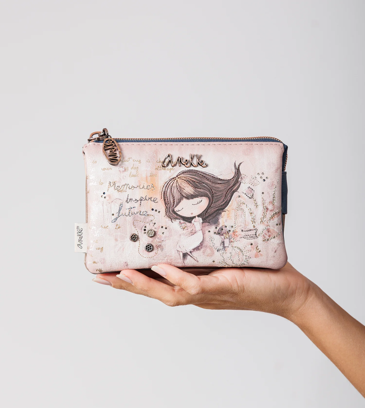 Wallet with 3 compartments Memories - Image 2