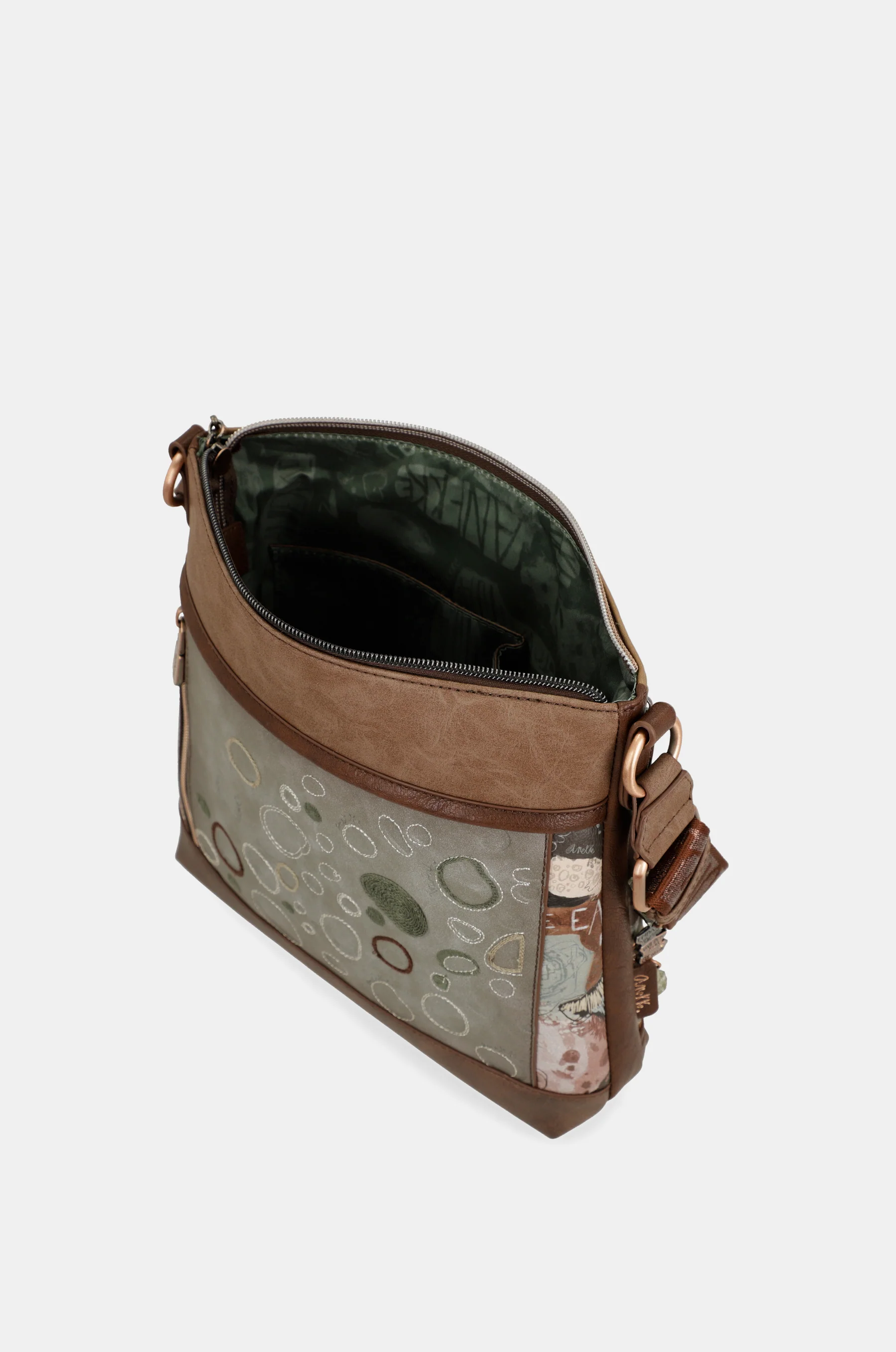 Core 3-compartment medium crossbody bag - Image 4