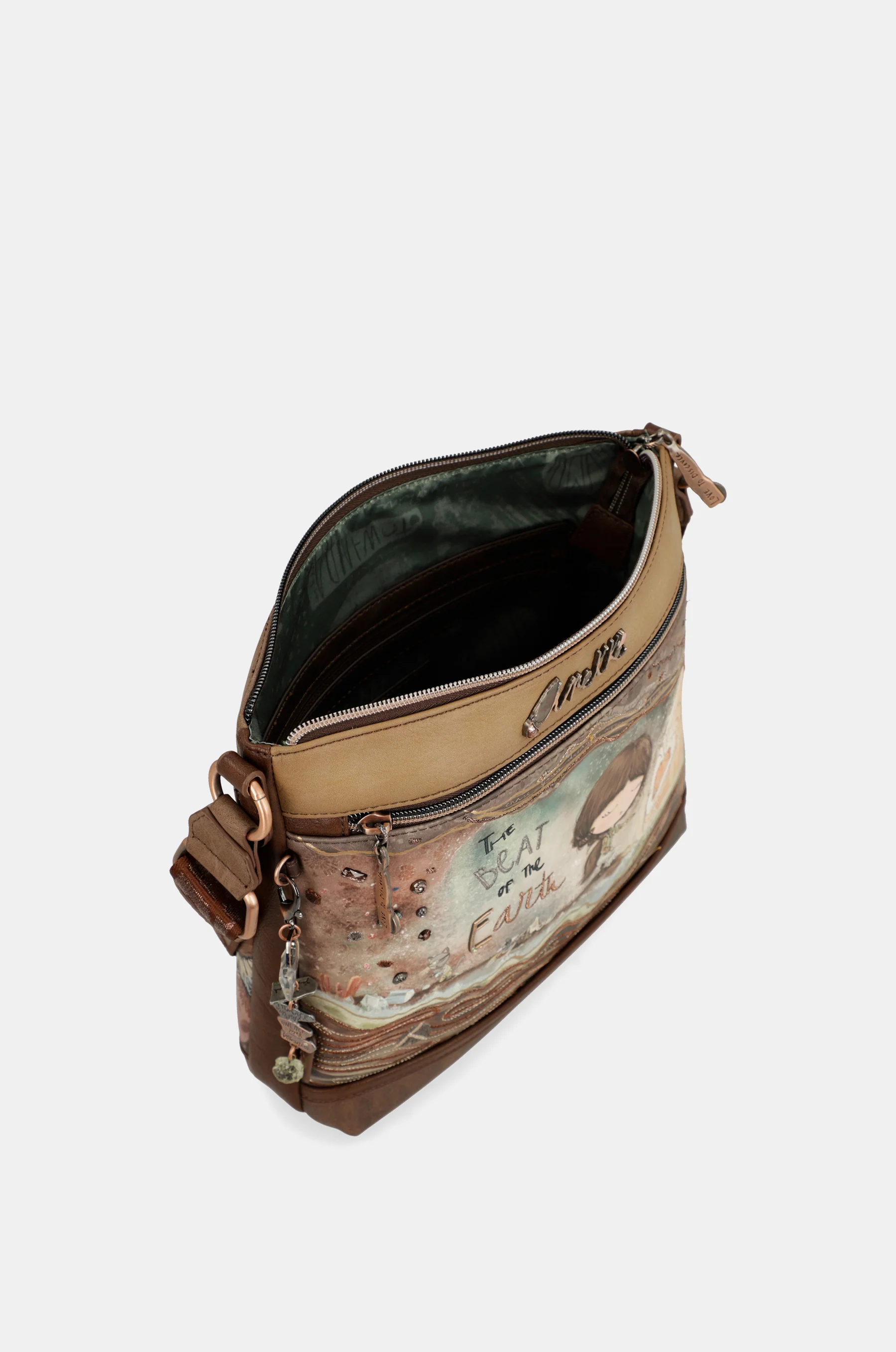 Core 3-compartment medium crossbody bag - Image 5