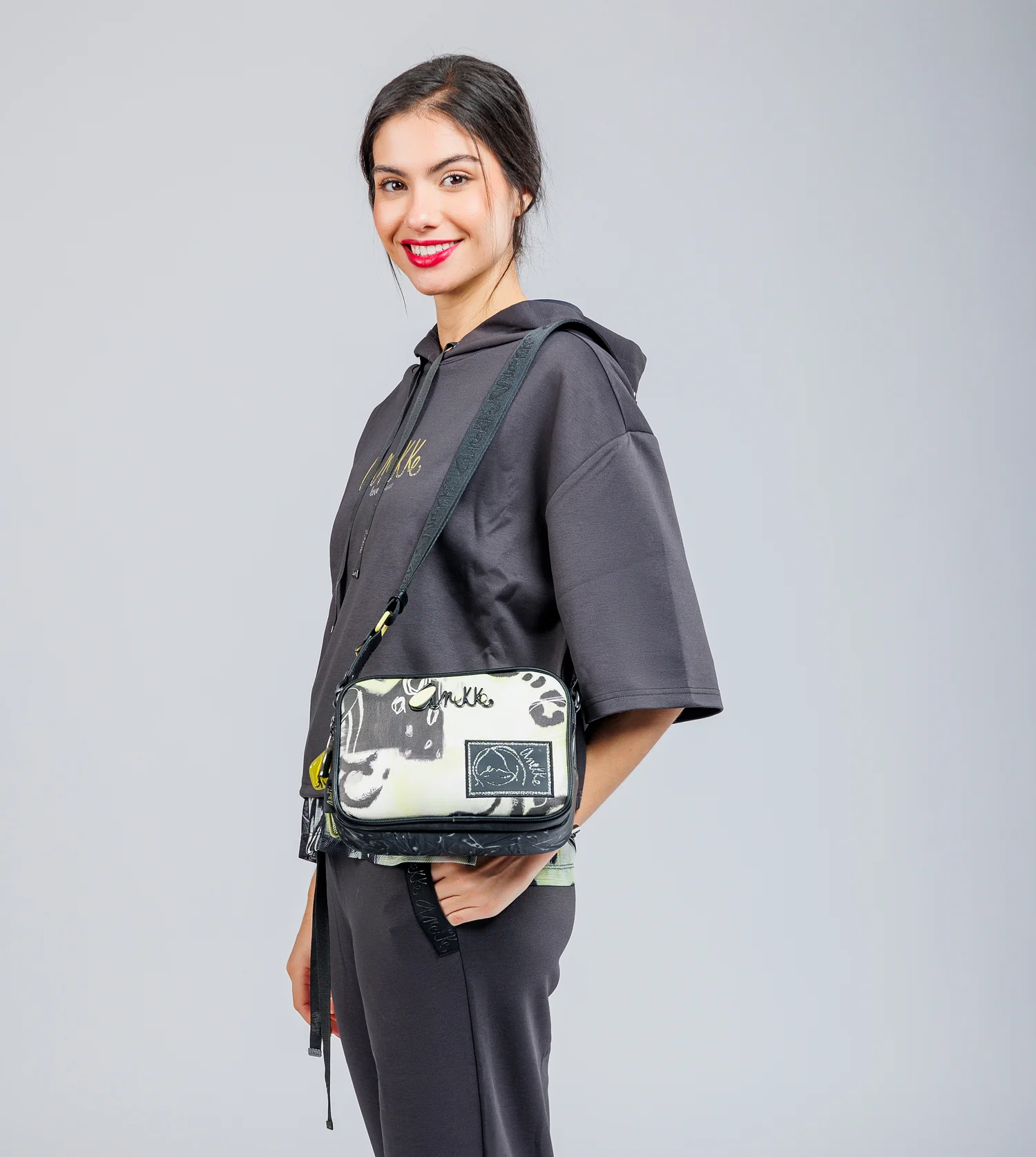 Crossbody bag with 2 compartments Nature Towanda - Image 2
