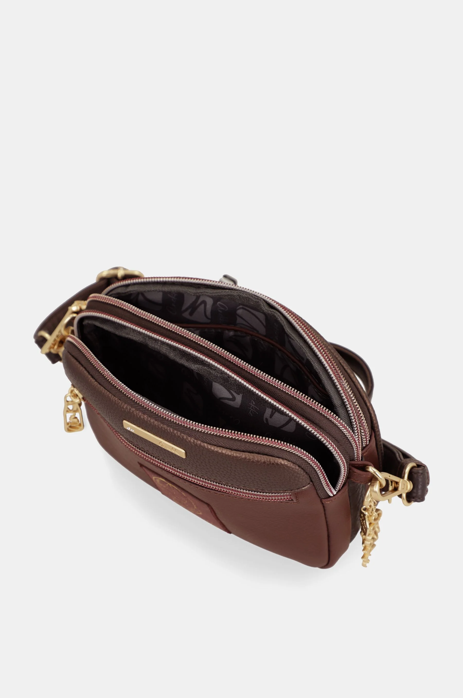 Crossbody bag Burgundy - Image 10