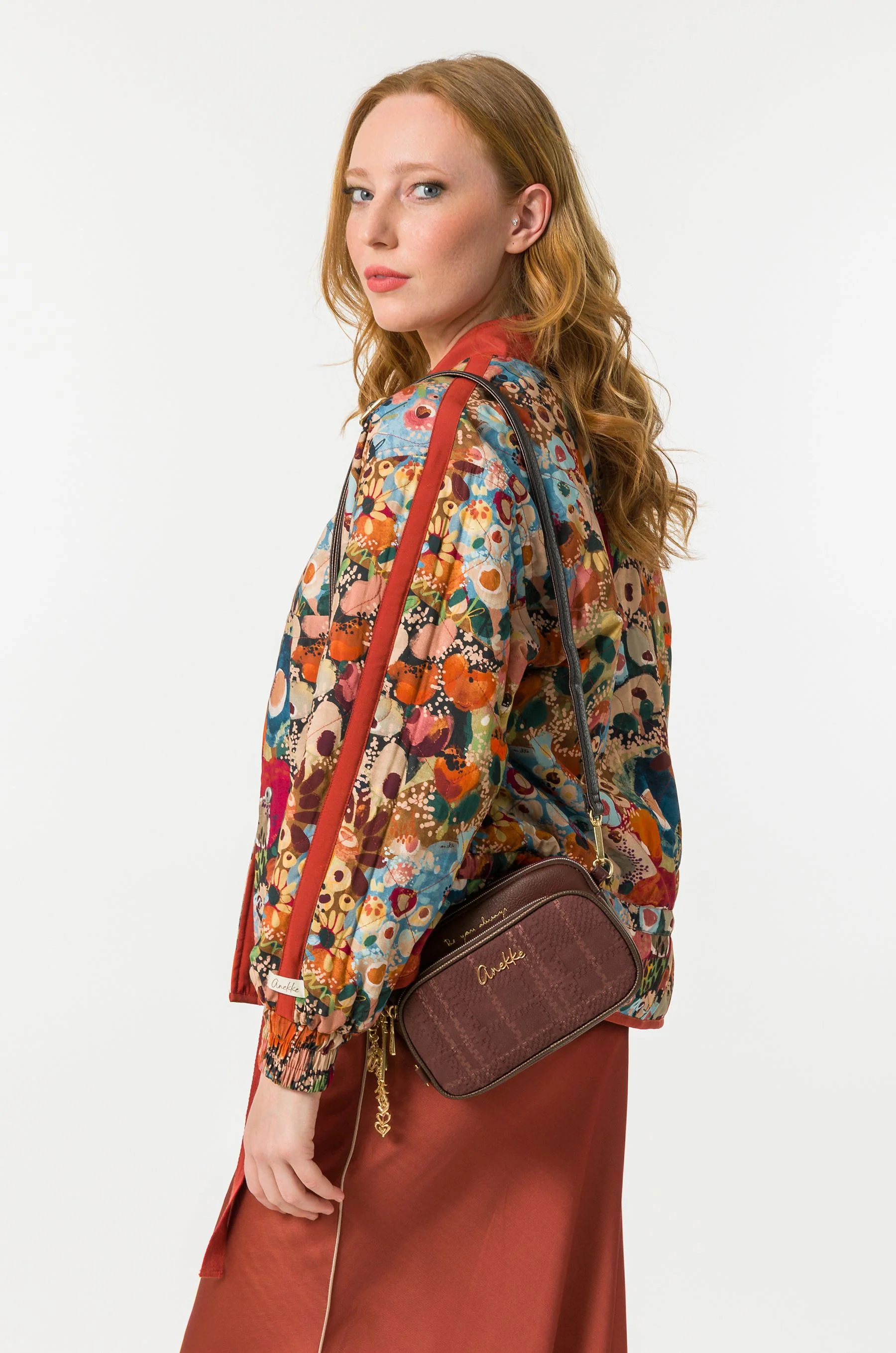 Crossbody bag Burgundy - Image 2