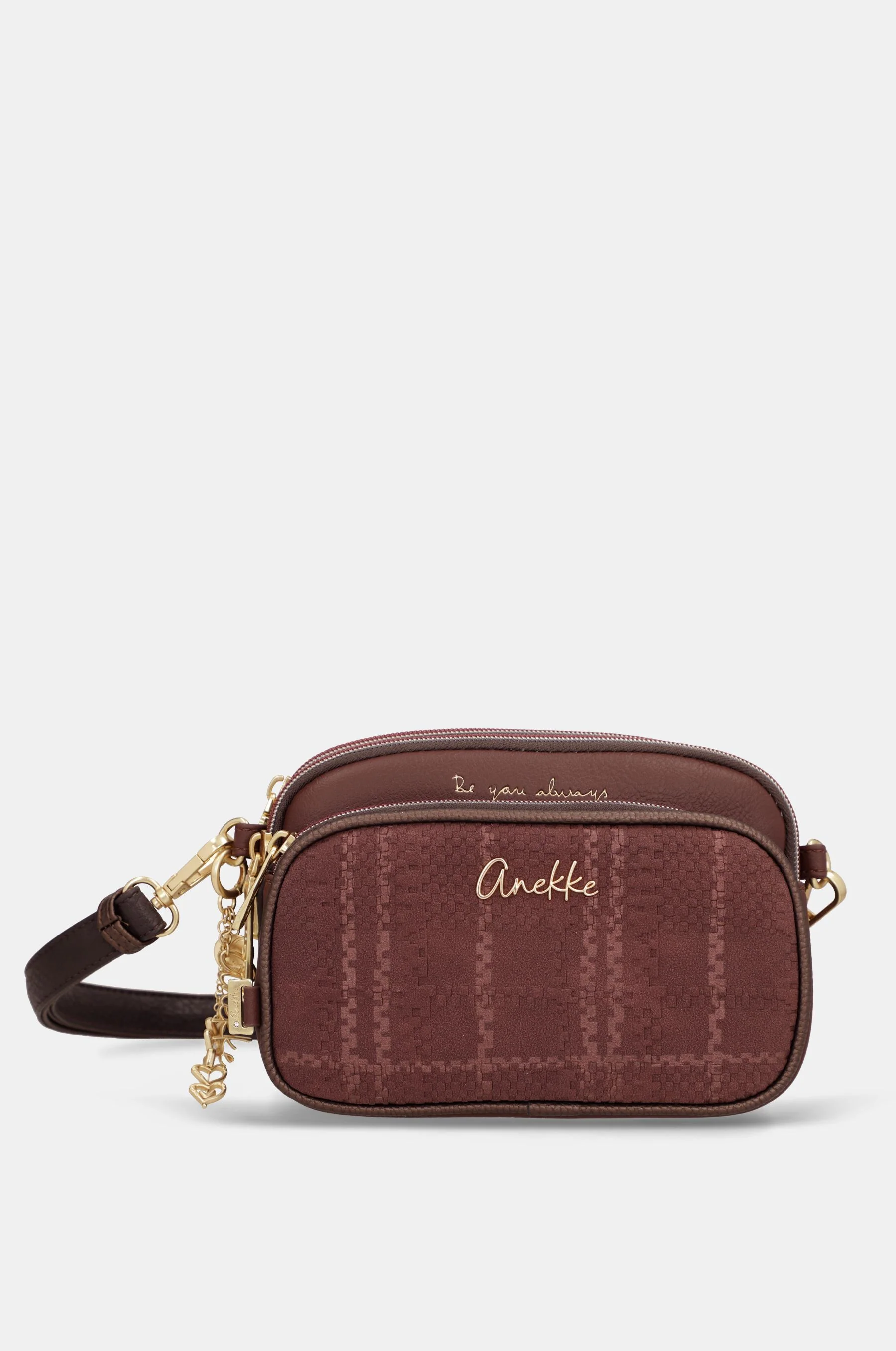 Crossbody bag Burgundy - Image 3