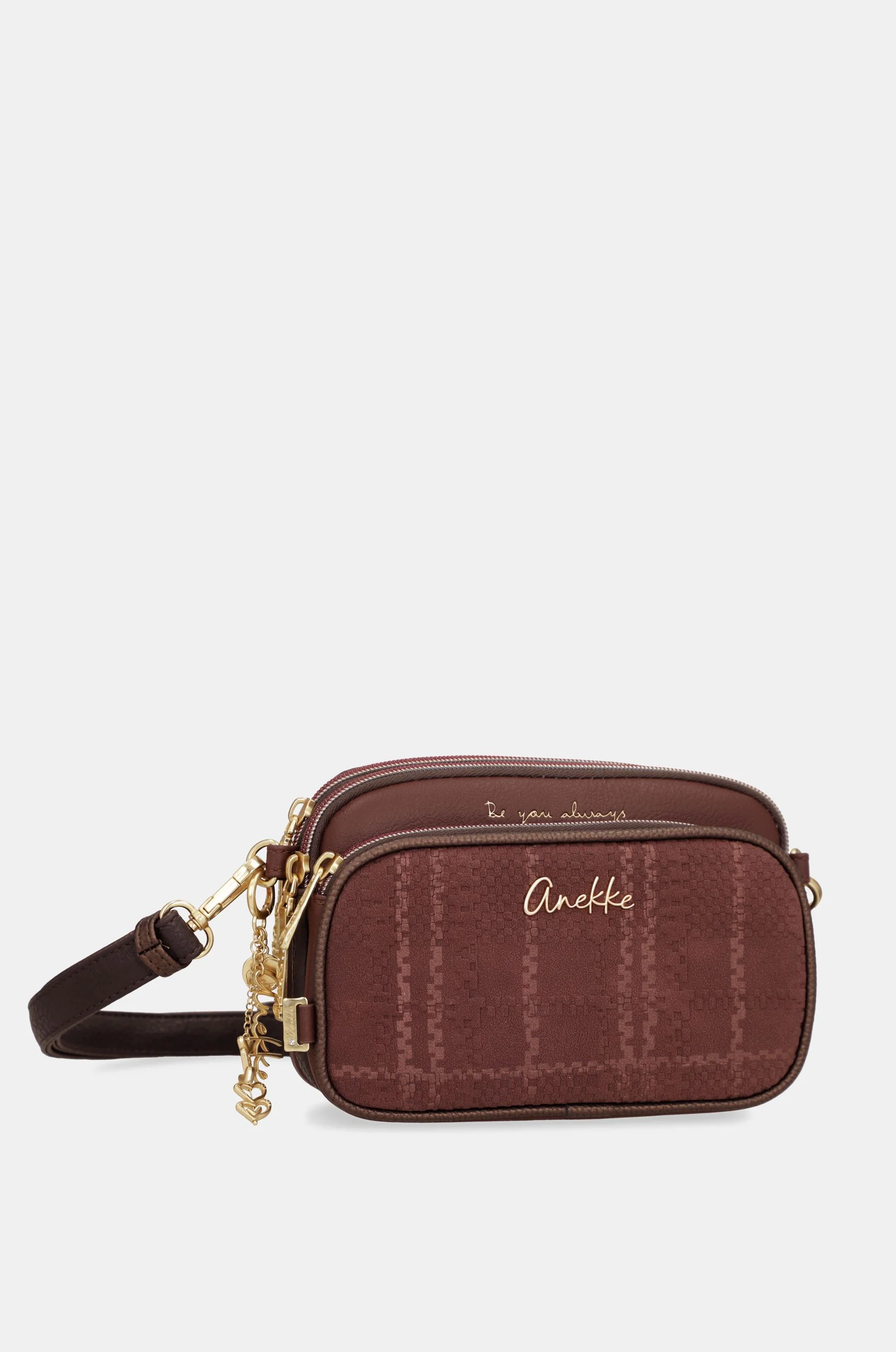 Crossbody bag Burgundy - Image 4
