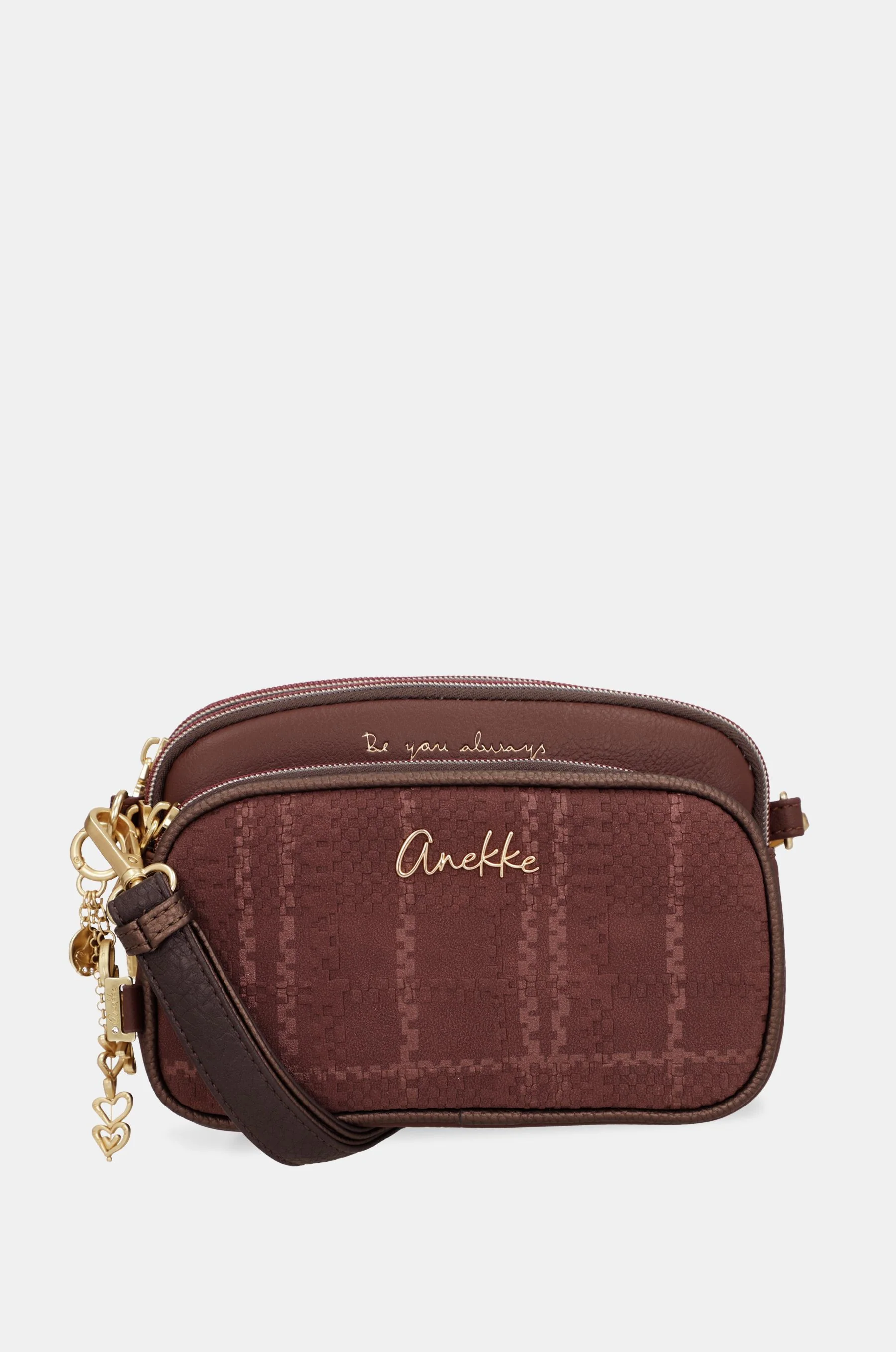 Crossbody bag Burgundy - Image 5