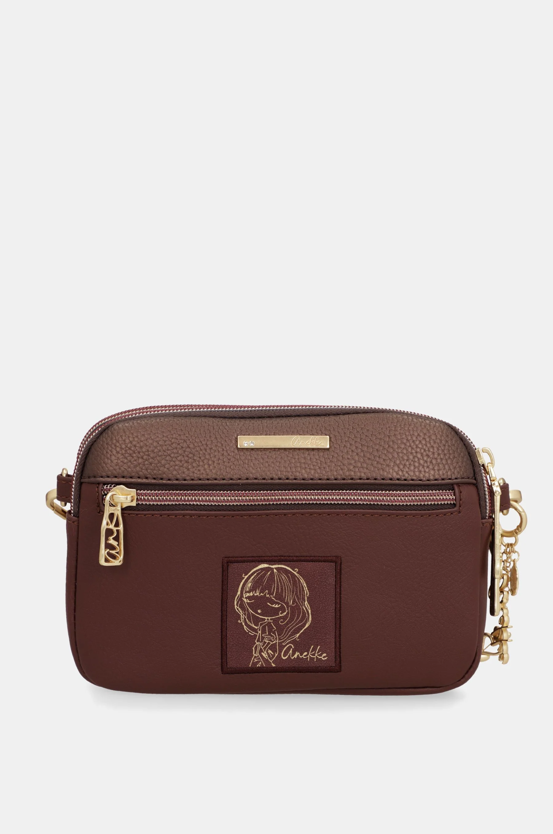 Crossbody bag Burgundy - Image 6