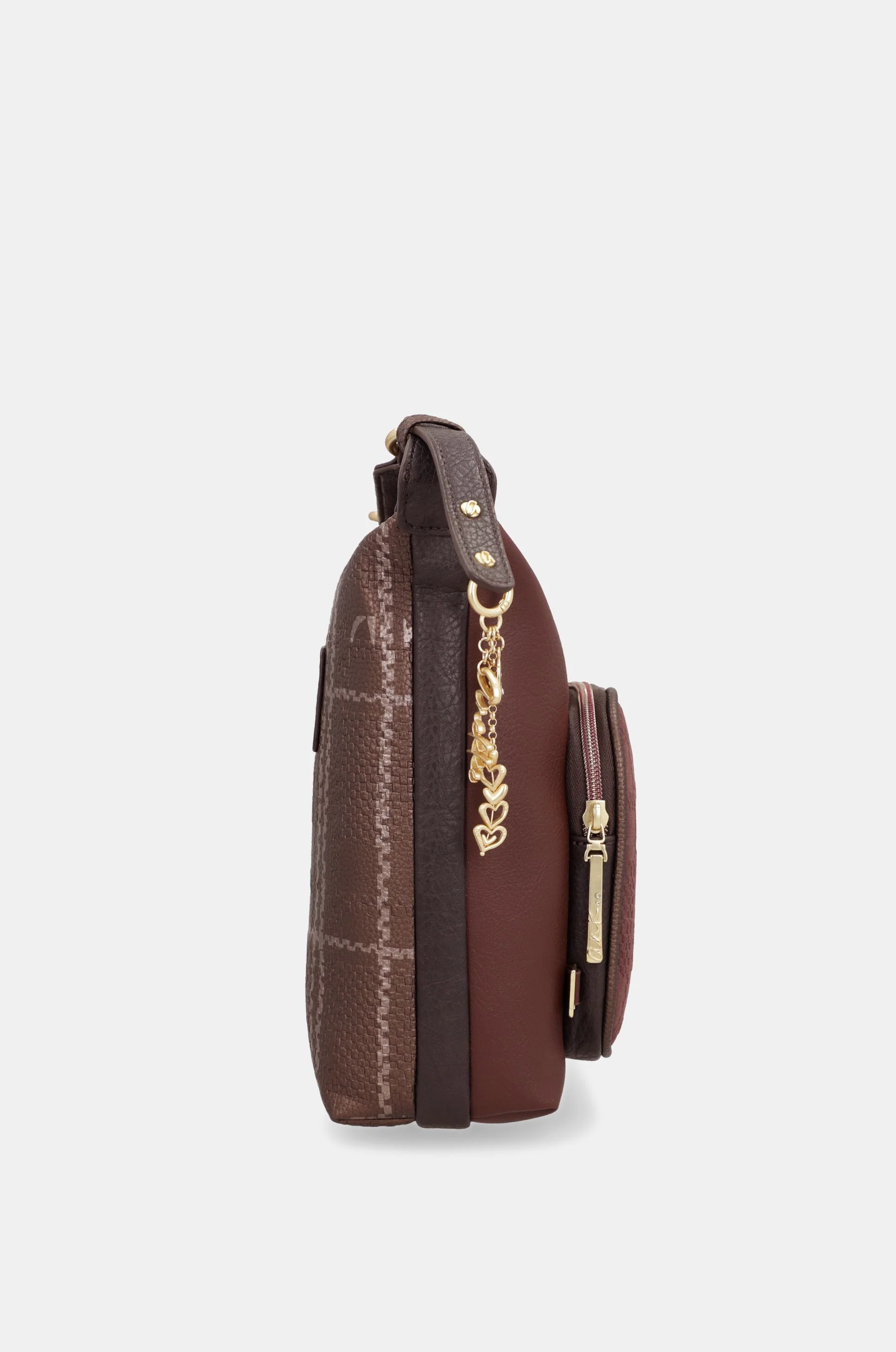 Crossbody bag Burgundy - Image 6