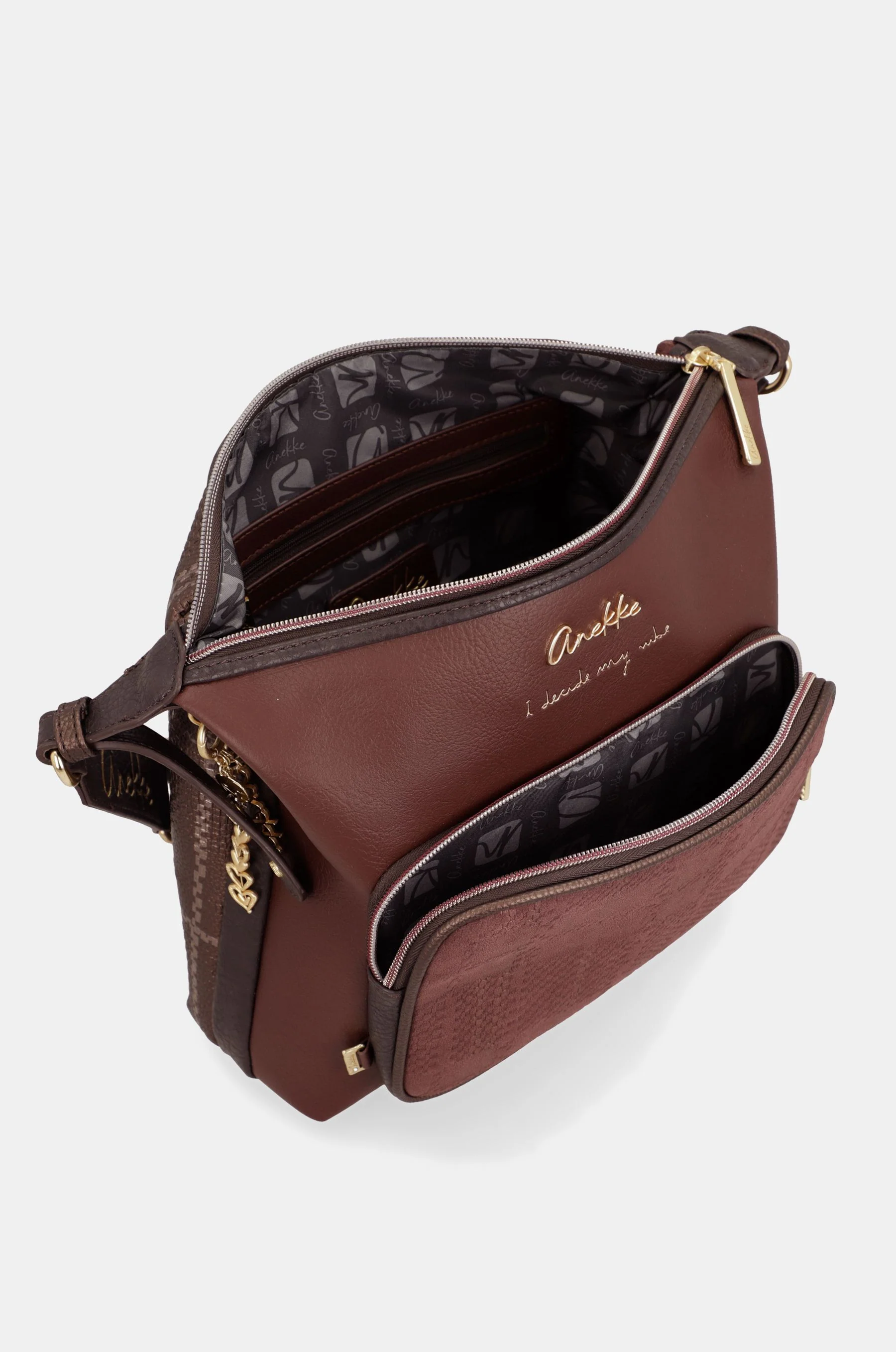 Crossbody bag Burgundy - Image 8