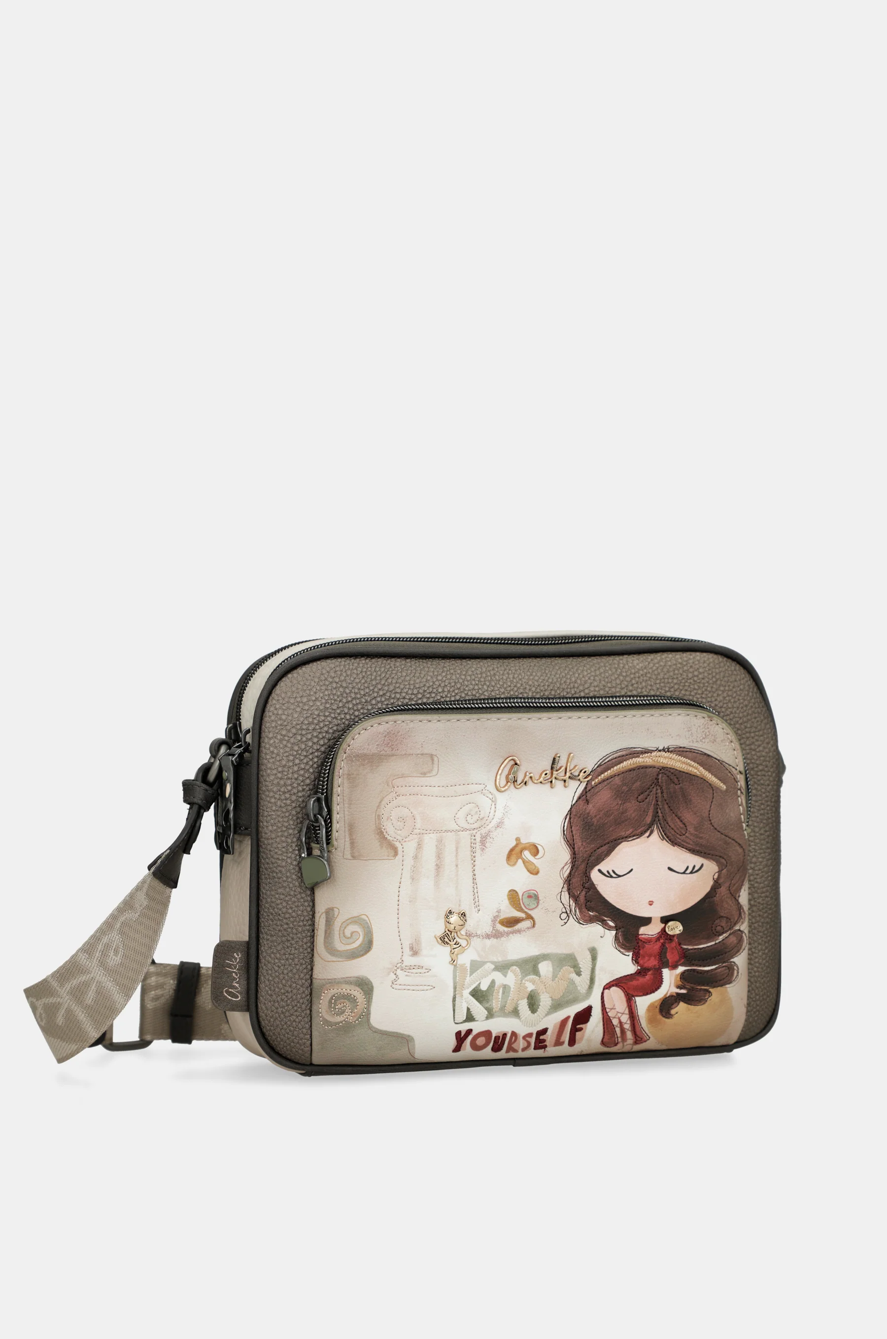 Crossbody bag Muse with front pocket - Image 8