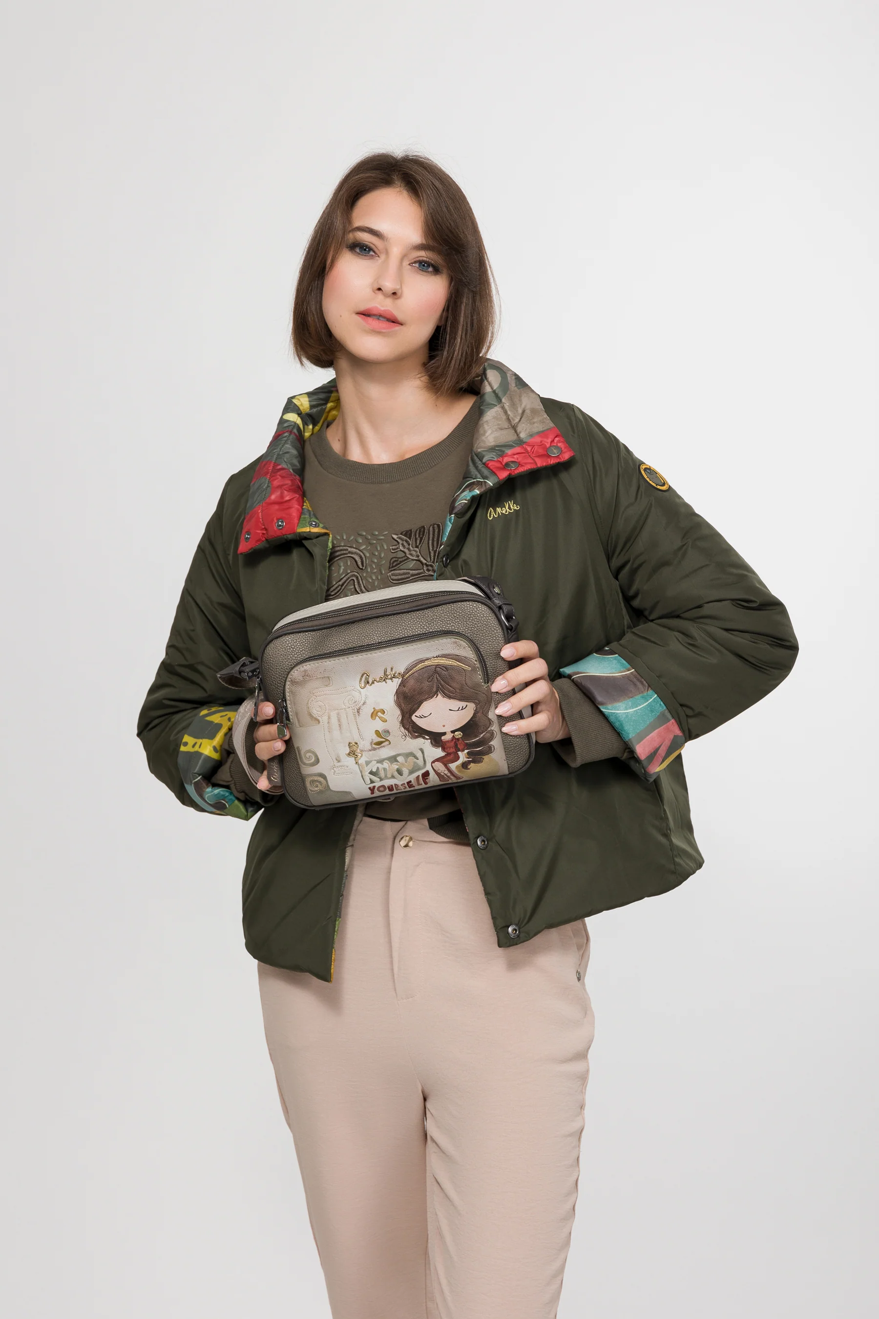 Crossbody bag Muse with front pocket - Image 9