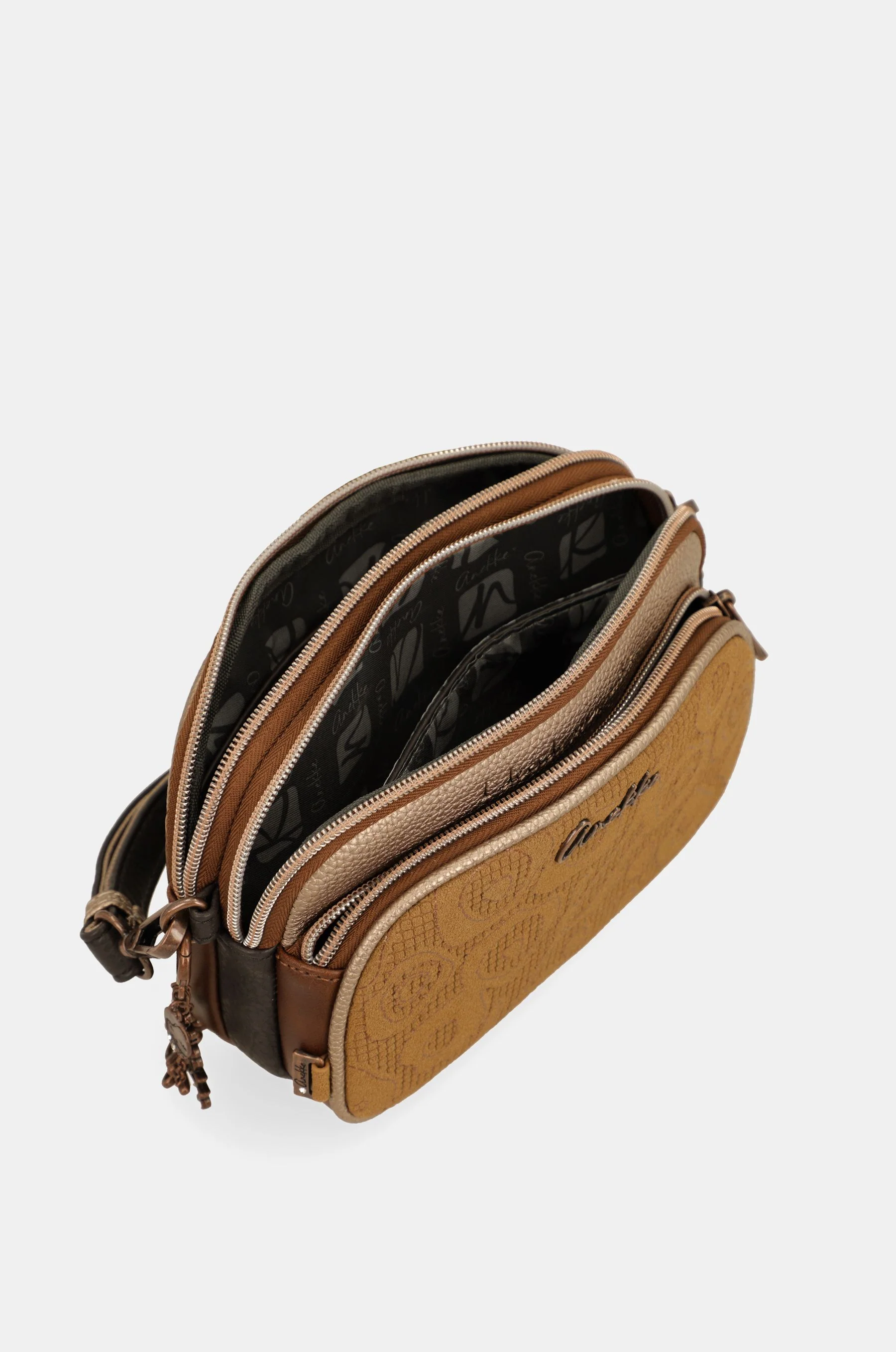 Small crossbody bag Camel - Image 7